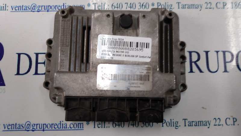 RENAULT Megane 2 generation (2002-2012) motorvezérlő egység 0281011776 21272451