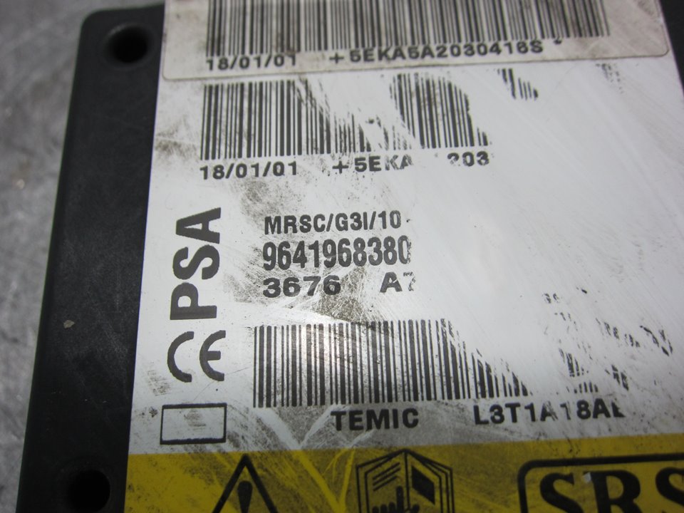 BMW 1 Series F20/F21 (2011-2020) Блок SRS 9641968380 25757881