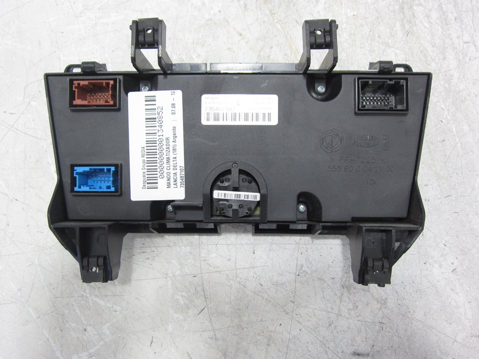 LANCIA Delta 3 generation (2008-2014) Climate  Control Unit 735487107 24960939