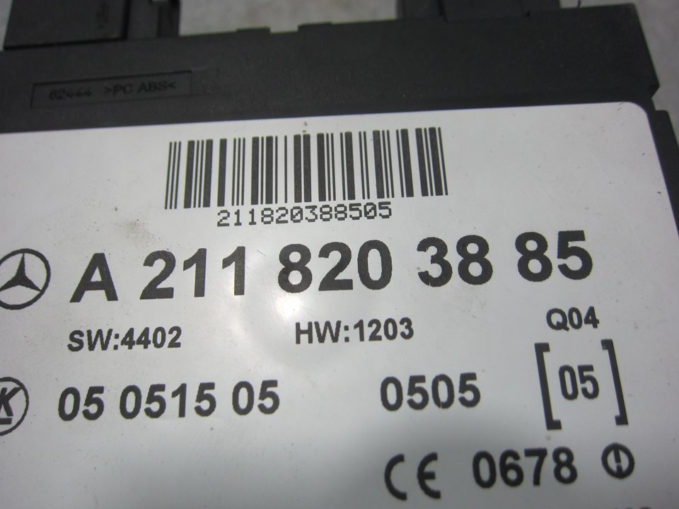 MERCEDES-BENZ CLS-Class C219 (2004-2010) Άλλες Μονάδες Ελέγχου A2118203885 25756747