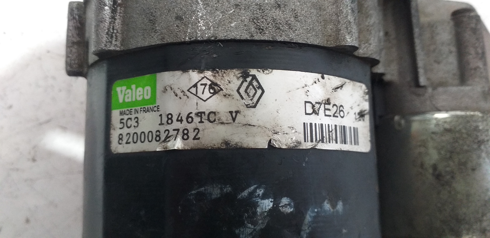 Motorino di avviamento 8200082782 de Renault Clio ii 2001-0 - pieza usada