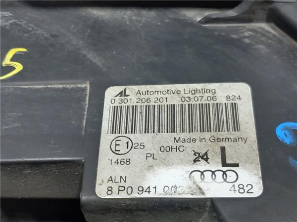 AUDI A3 8P (2003-2013) Front Left Headlight 8P0941003L 25196447