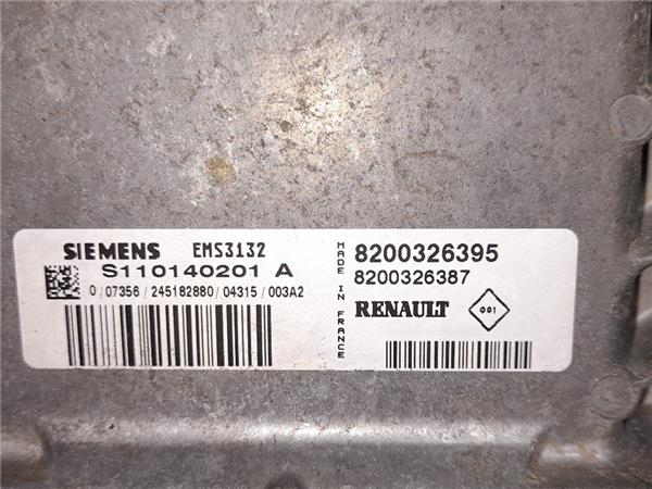 RENAULT Clio 3 generation (2005-2012) Citau veidu vadības bloki 8200326395,8200326387 24693468