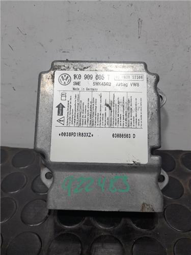 SEAT Toledo 3 generation (2004-2010) SRS Control Unit 1K0909605T,5WK43412 21669016