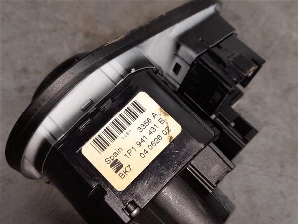 SEAT Leon 2 generation (2005-2012) Headlight Switch Control Unit 1P1941431B,1P1941431BR 21669935