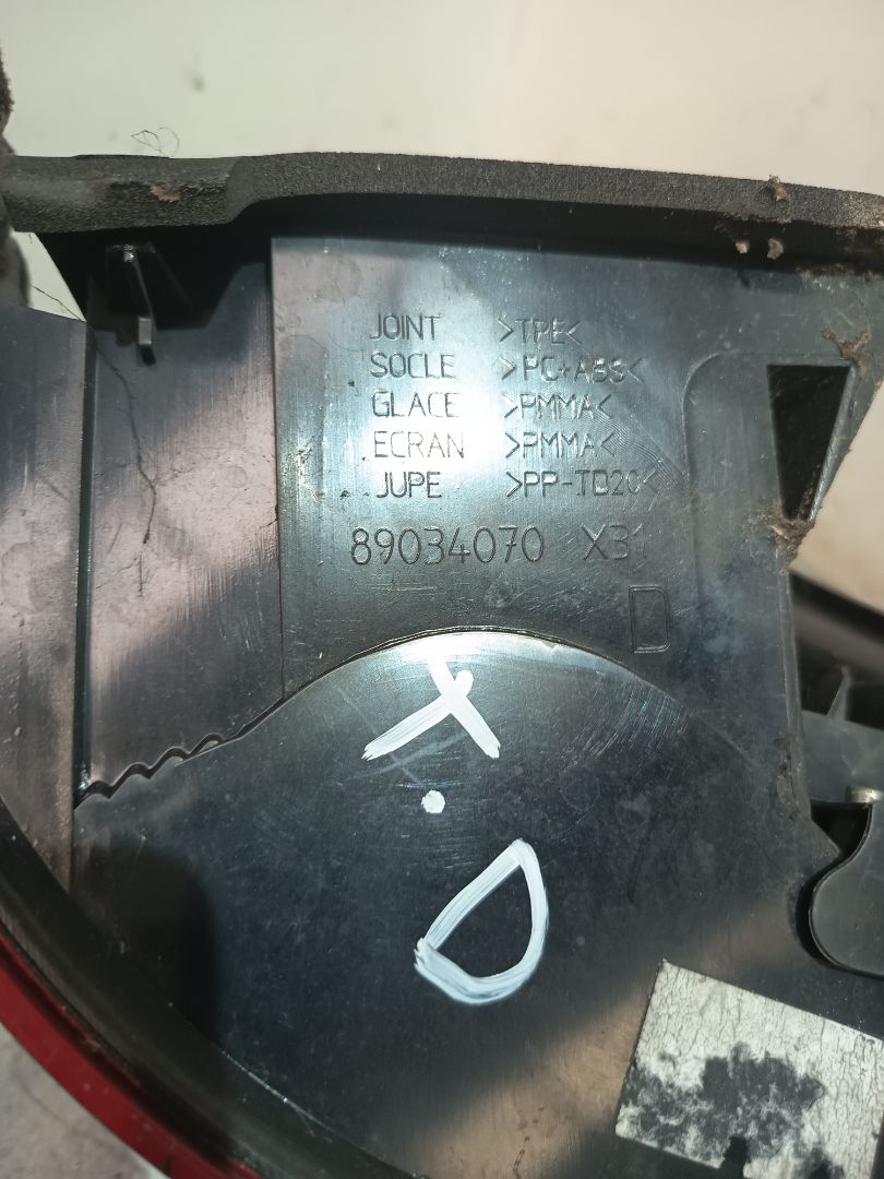 Scheinwerfer hinten rechts 89034070 de Citroen C5 2005-2006