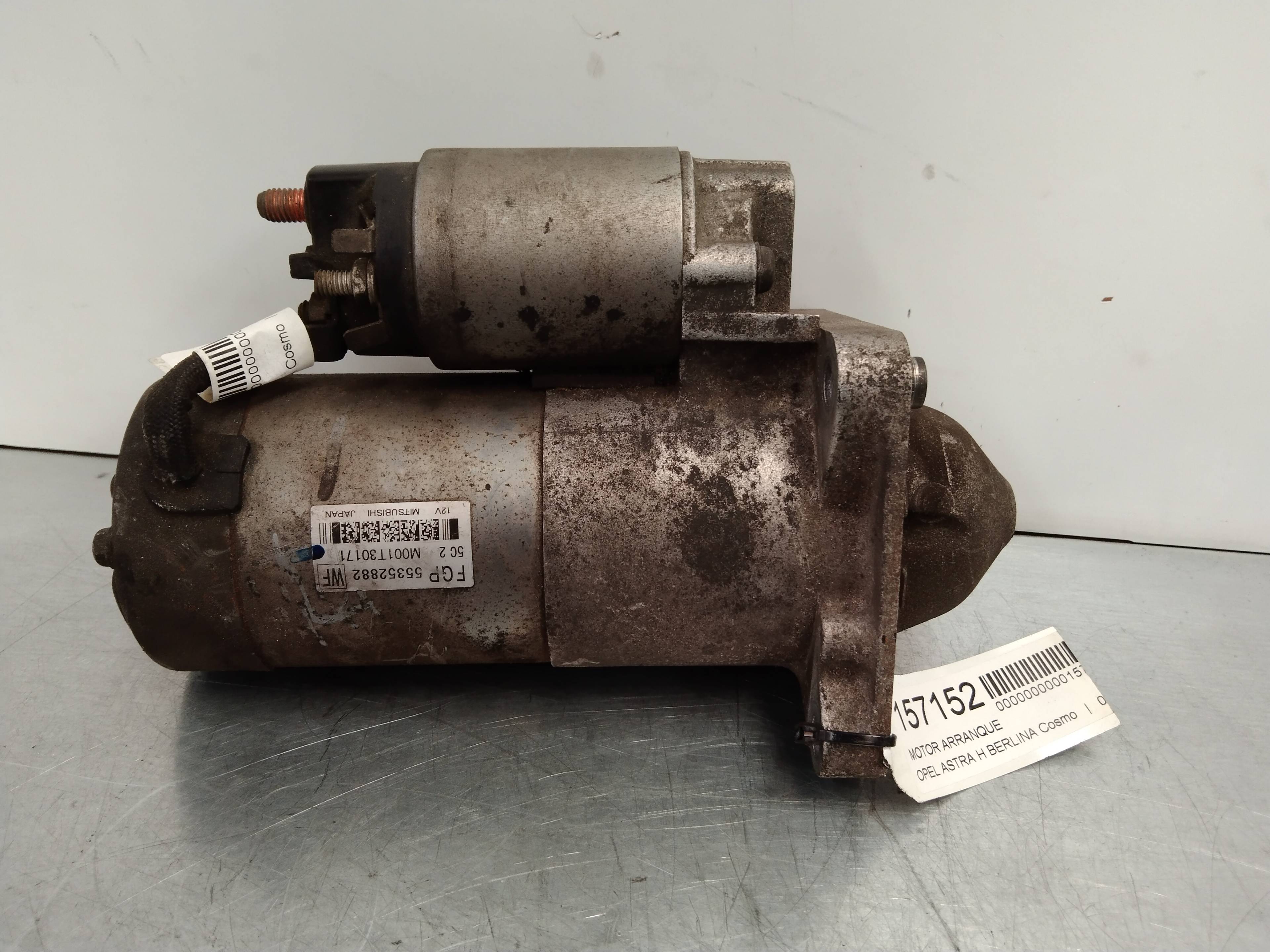 Démarreur Z19DTH 55352882 de Opel Astra h twintop (a04) 2005-2010 120 CV - pieza usada