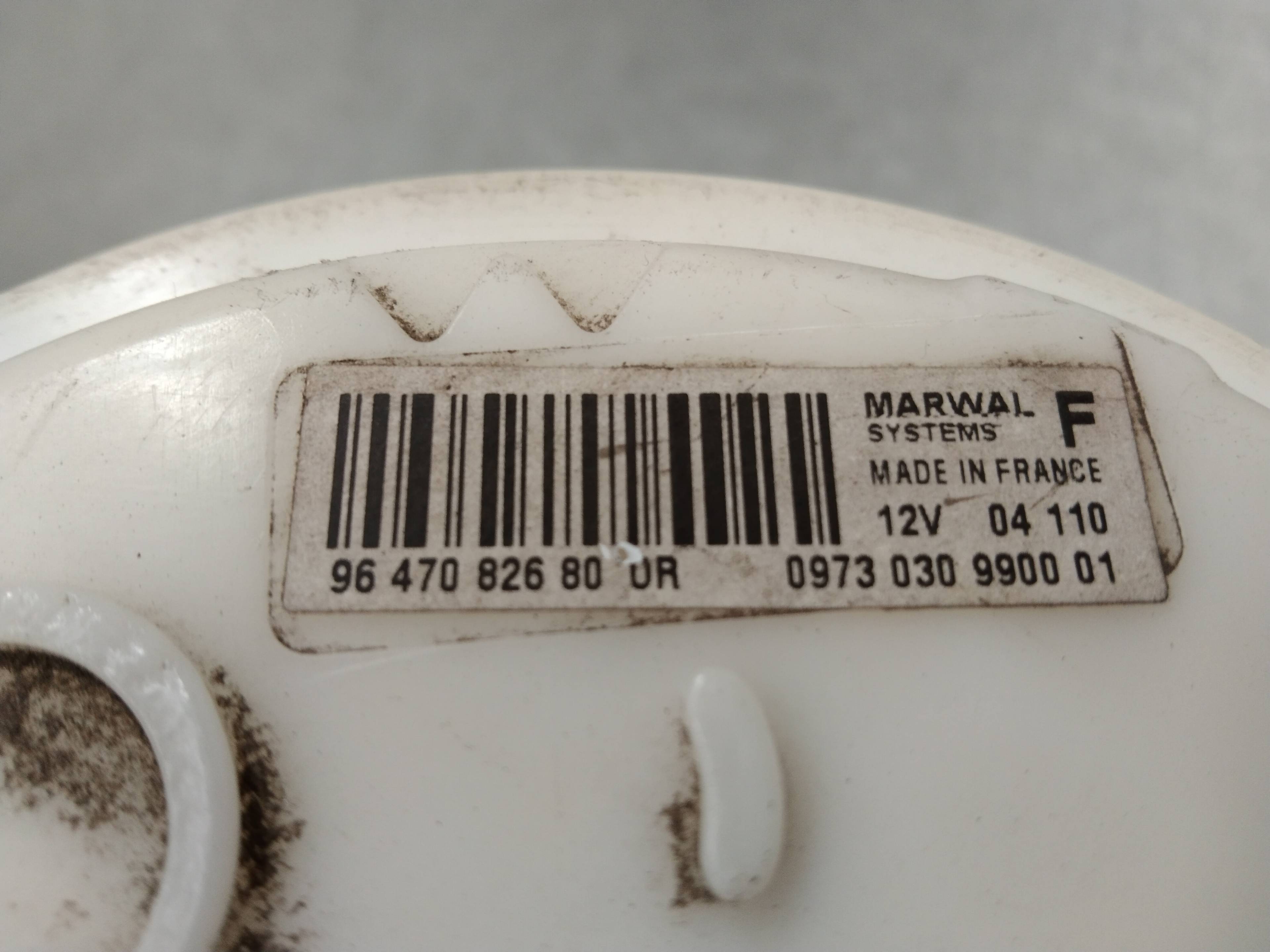 Bomba de combustible 9647082680 de Peugeot 407 (6d_) 2004-2010 158 CV - pieza usada