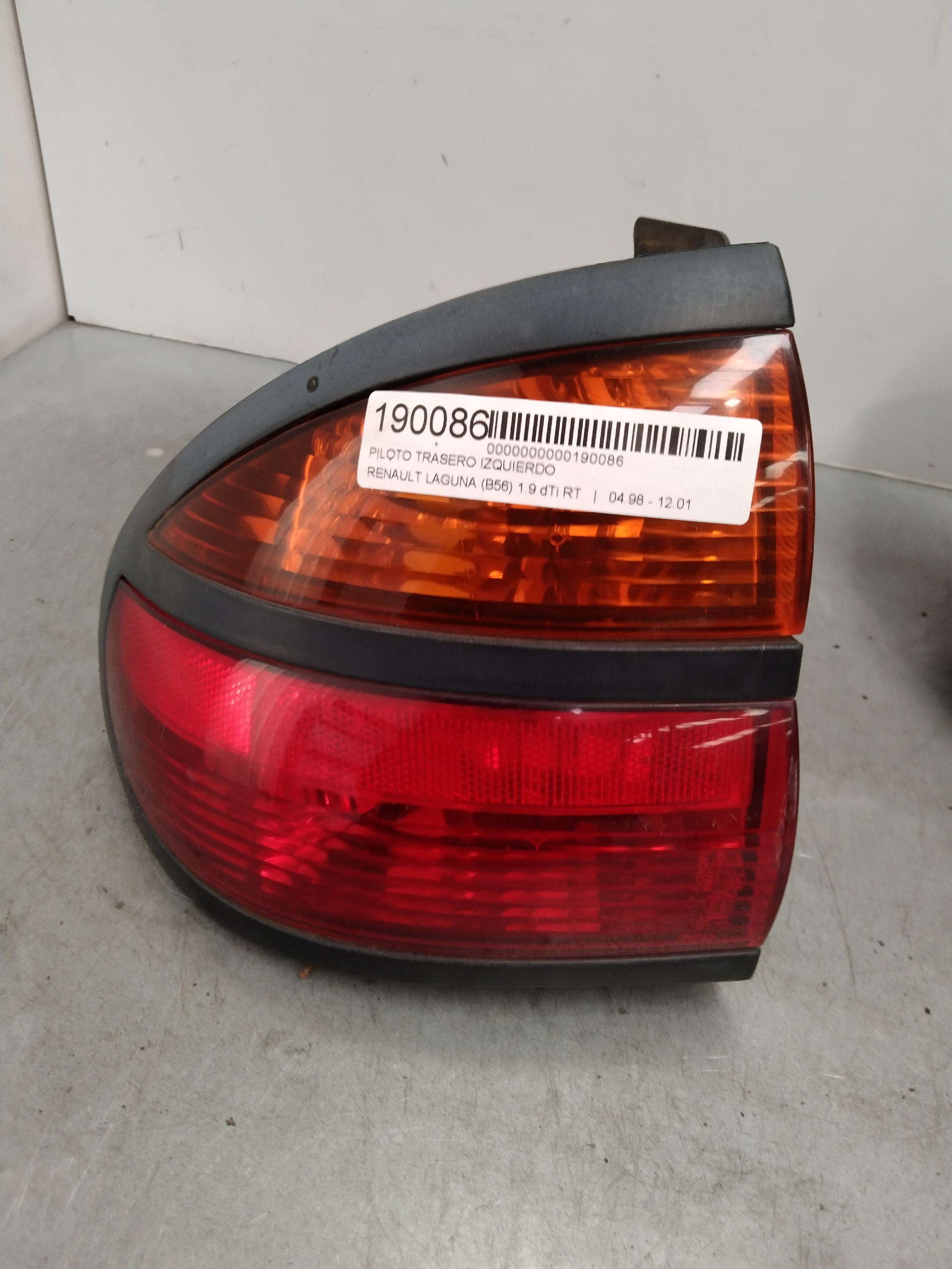Rear lamp lh F9Q F7 7700420122 de Renault Laguna i (b56_, 556_) 1997-2001