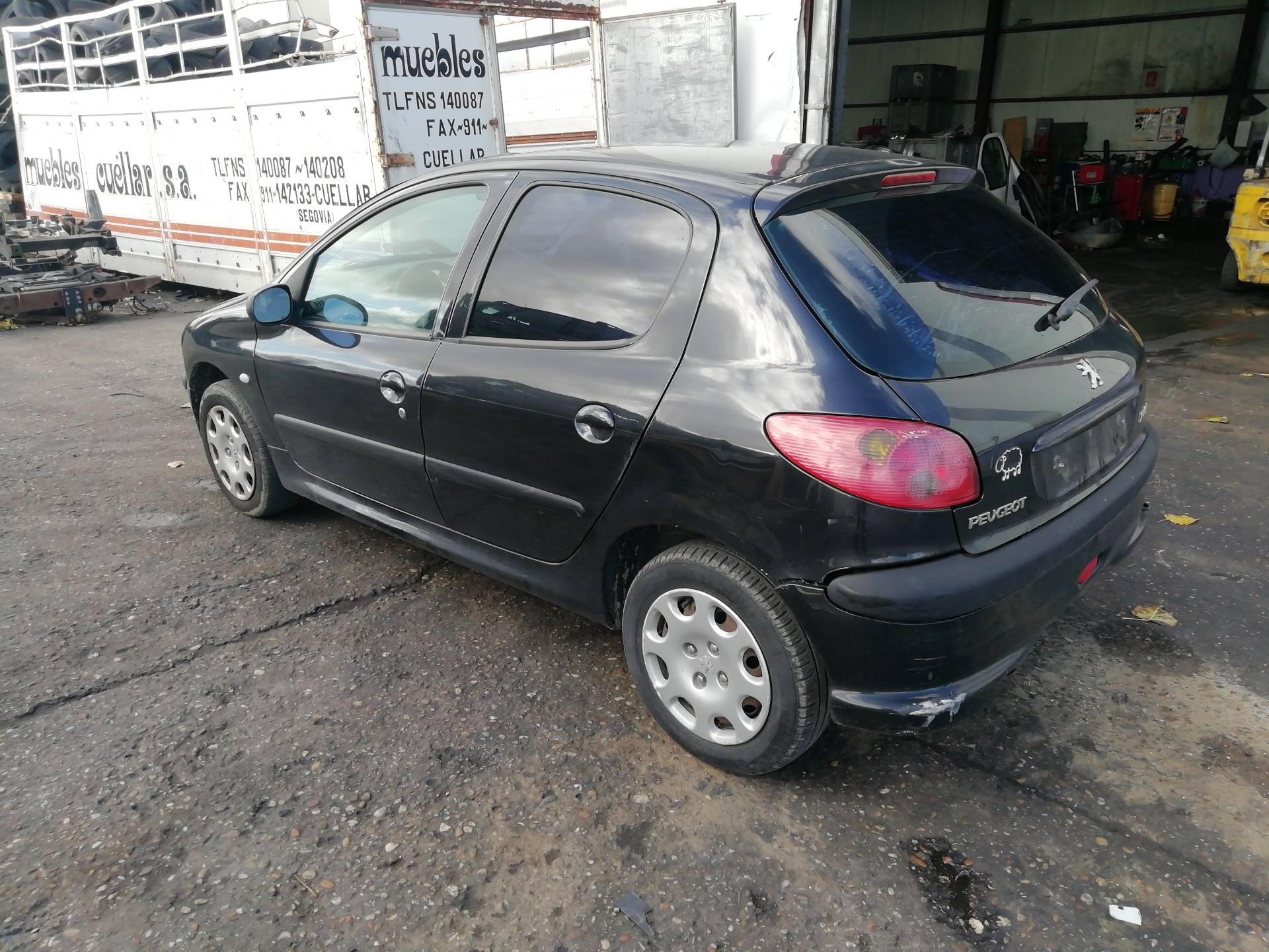 RENAULT 206 1 generation (1998-2009) Ľavé predné svetlomety 9628666880,9628666880,9628666880 20854056