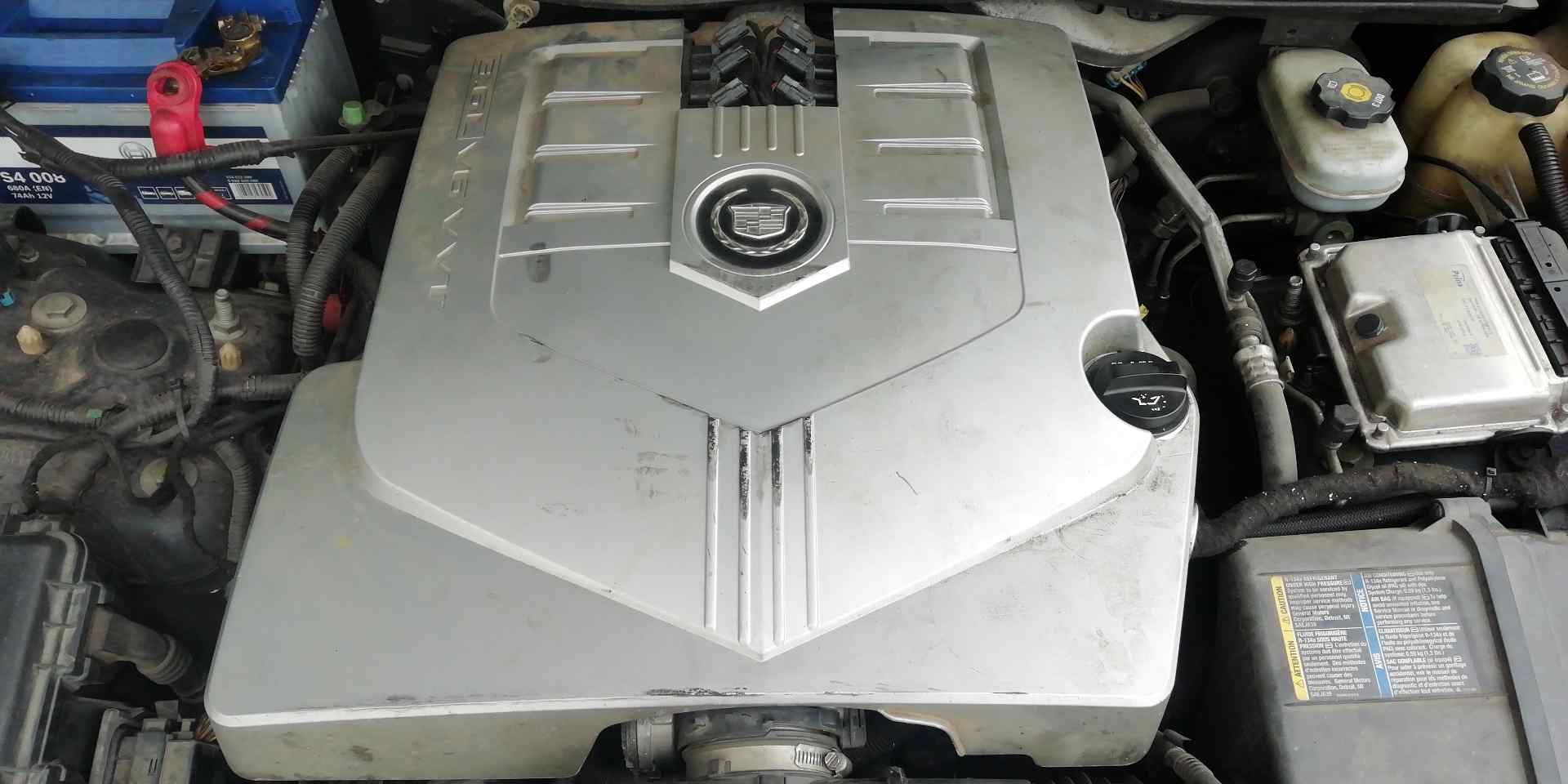 CADILLAC CTS 1 generation (2002-2007) Защита двигателя 25334231