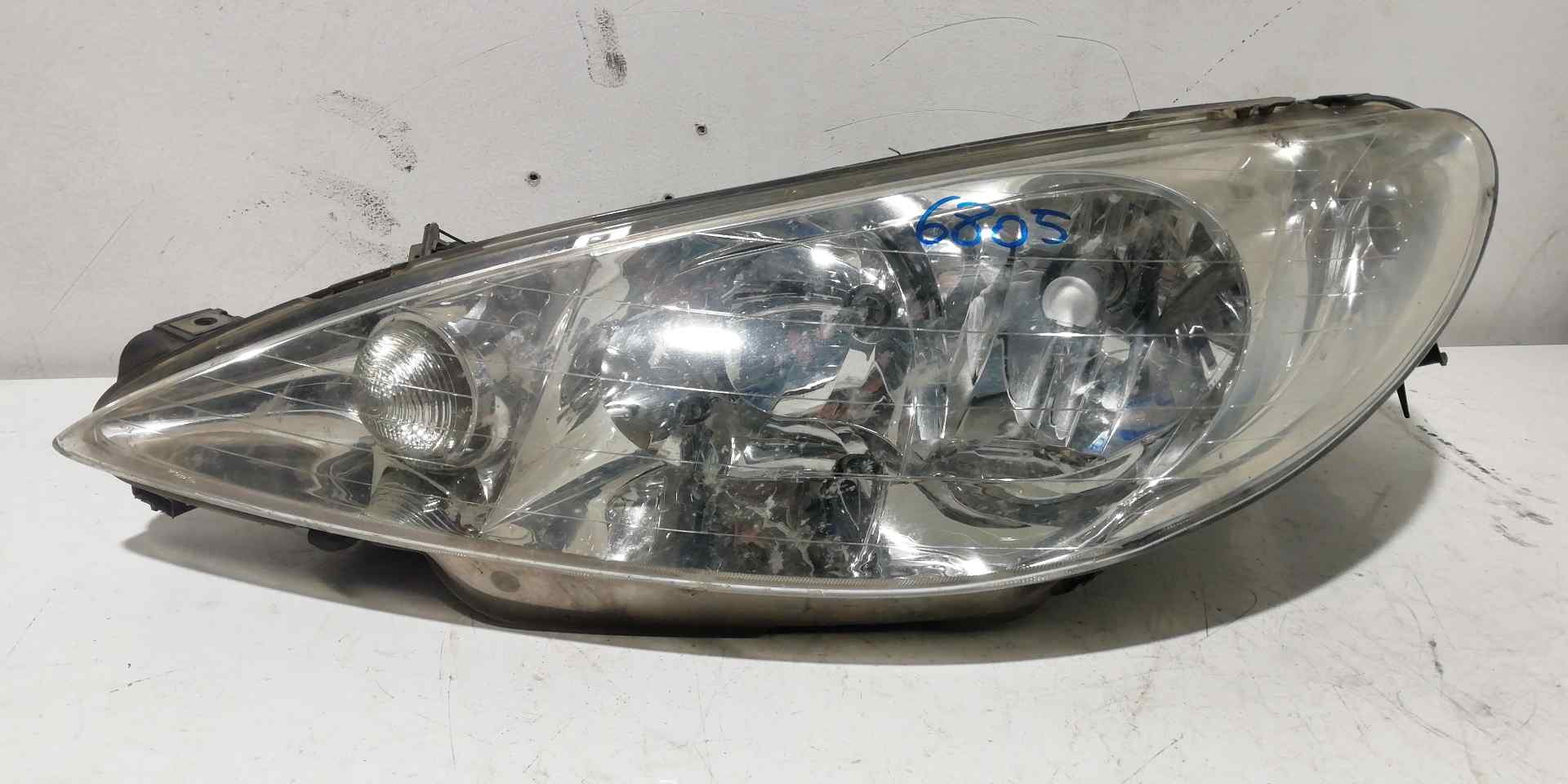 RENAULT 206 1 generation (1998-2009) Front Left Headlight 9628666880,9628666880,9628666880 20854056