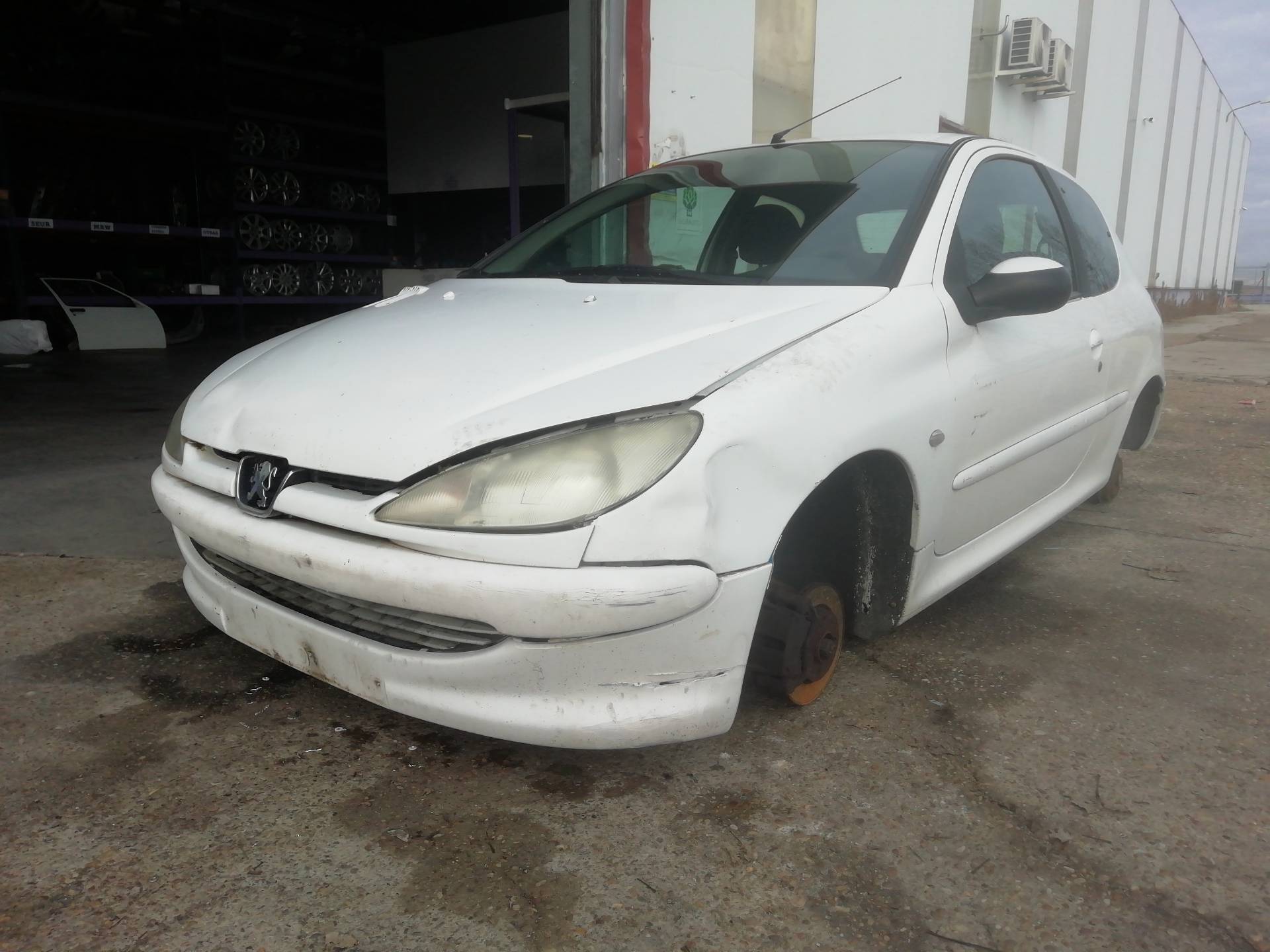 RENAULT 206 1 generation (1998-2009) Far stânga spate 2531G 20862707