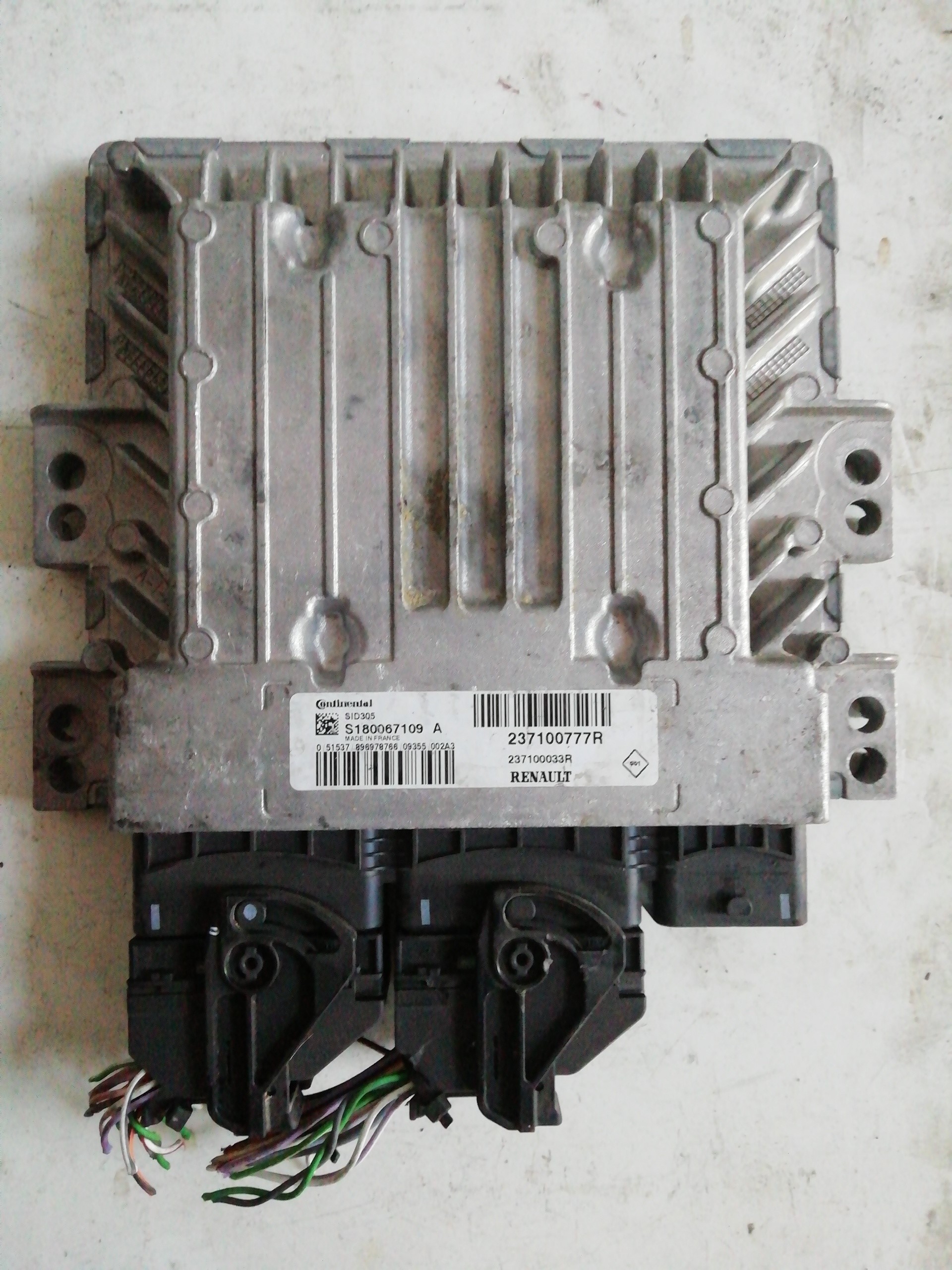 RENAULT Megane 3 generation (2008-2020) Engine Control Unit ECU 237100777R, 237100777R 20850025