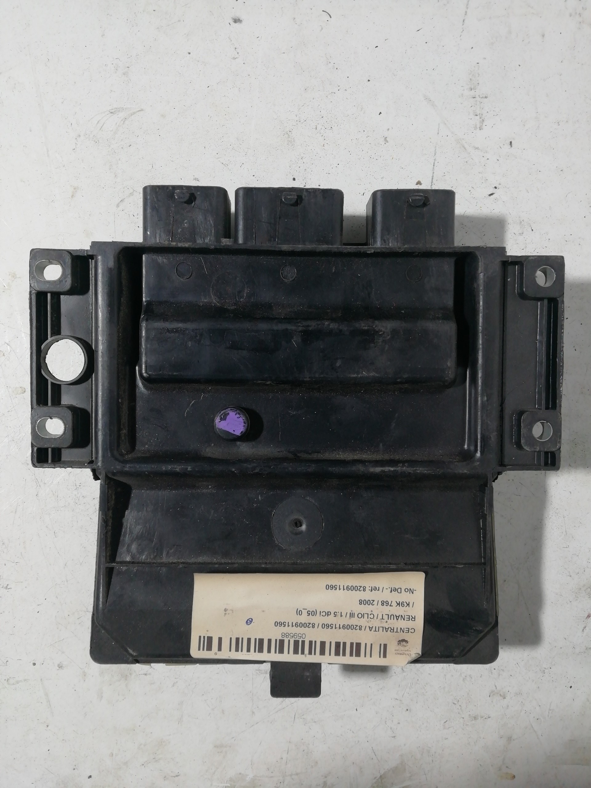 RENAULT Clio 3 generation (2005-2012) Engine Control Unit ECU 8200911560,8200911560 20845843