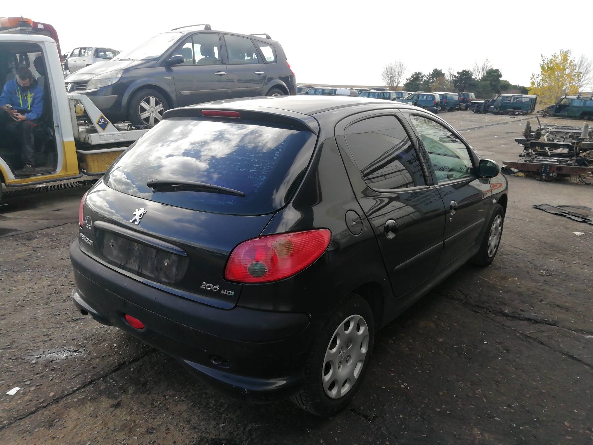 RENAULT 206 1 generation (1998-2009) Ľavé predné svetlomety 9628666880,9628666880,9628666880 20854056