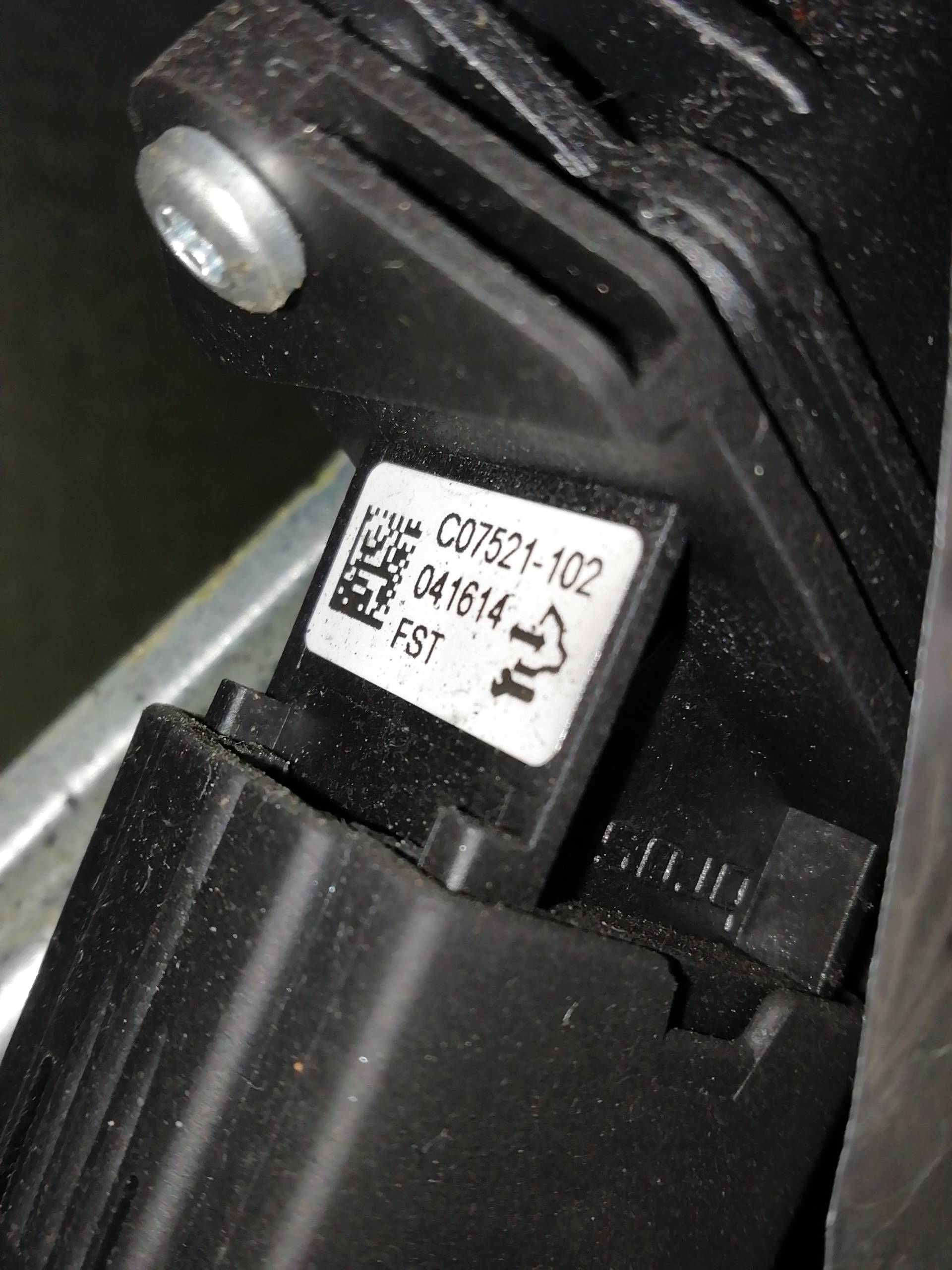 OPEL Astra J (2009-2020) Стеклоподъемник задней правой двери 13350763, 13350763 20854145