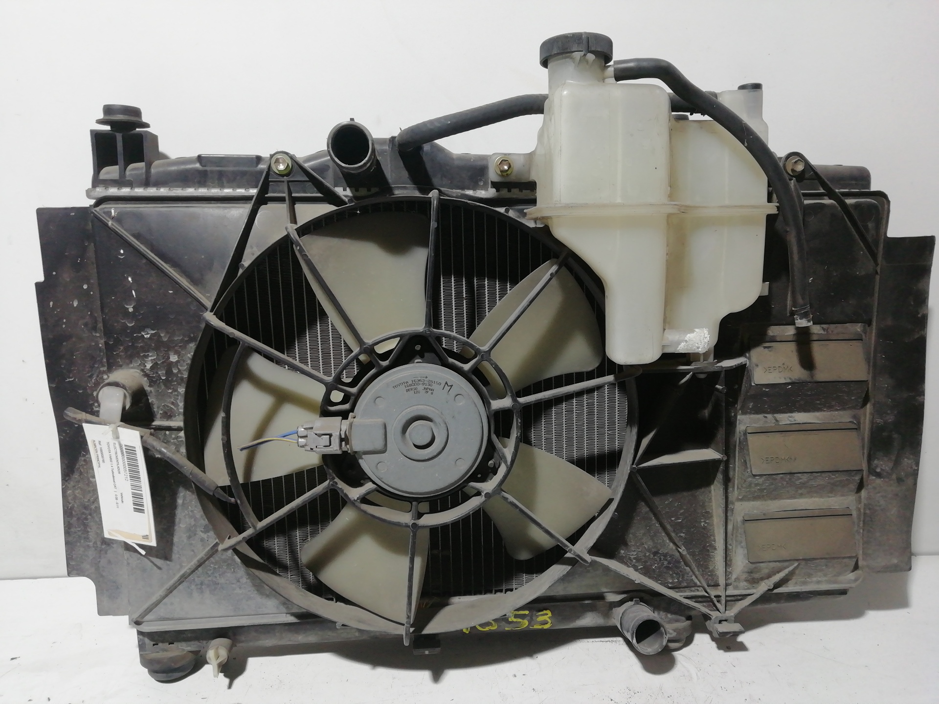 TOYOTA Yaris 2 generation (2005-2012) Diffuser Fan 1636328160, 1636328160 20845070