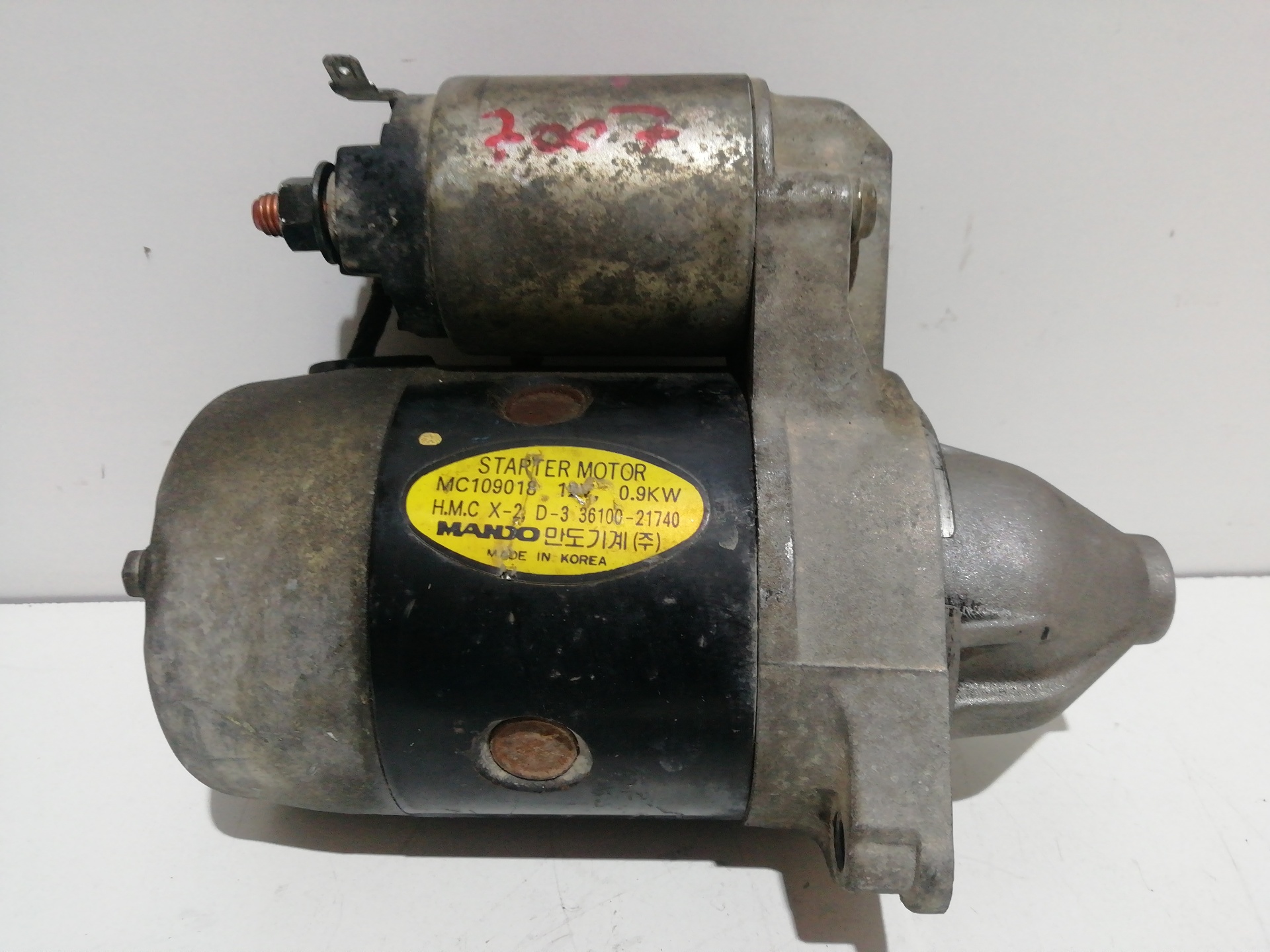 MAZDA Joice 1 generation (2000-2002) Starter Motor MC109018, MC109018 21096635