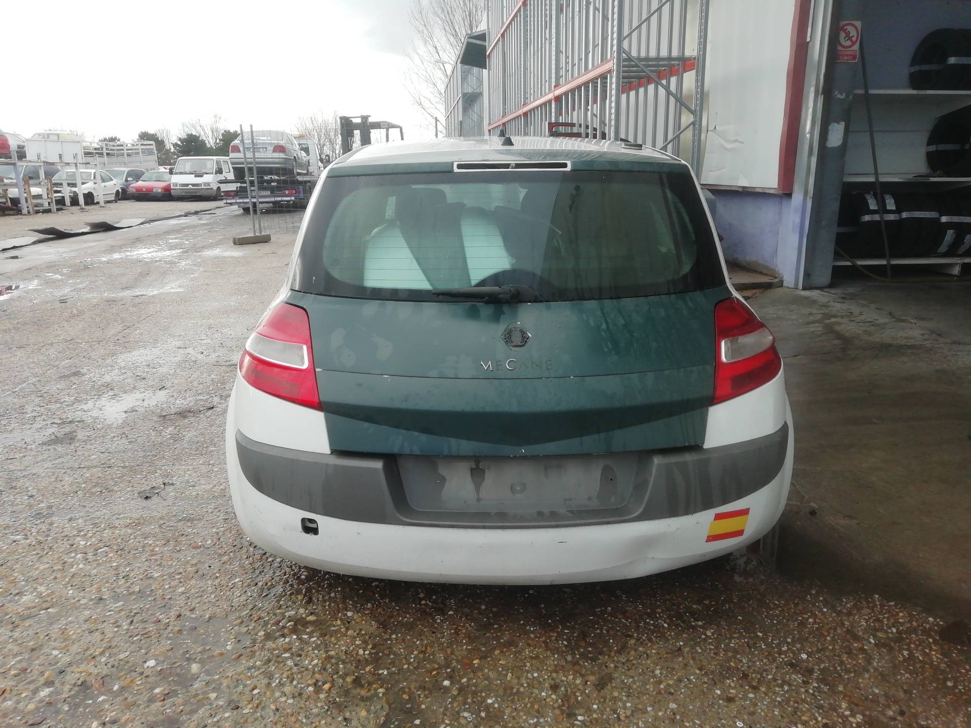 RENAULT Megane 2 generation (2002-2012) Кнопка стеклоподъемника задней правой двери 156015540 23628940