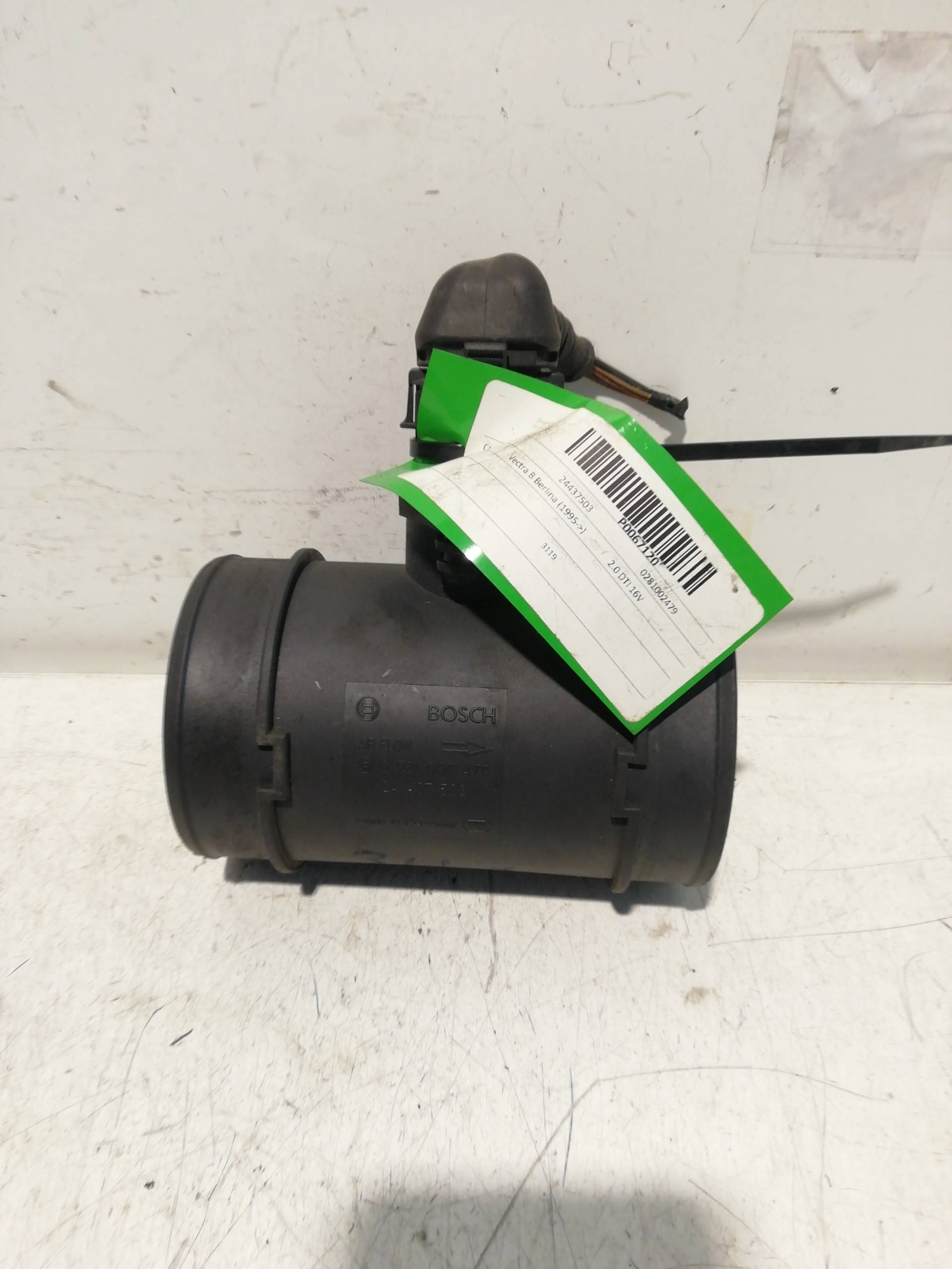 OPEL Vectra B (1995-1999) Mass Air Flow Sensor MAF 24437503,24437503 20861719