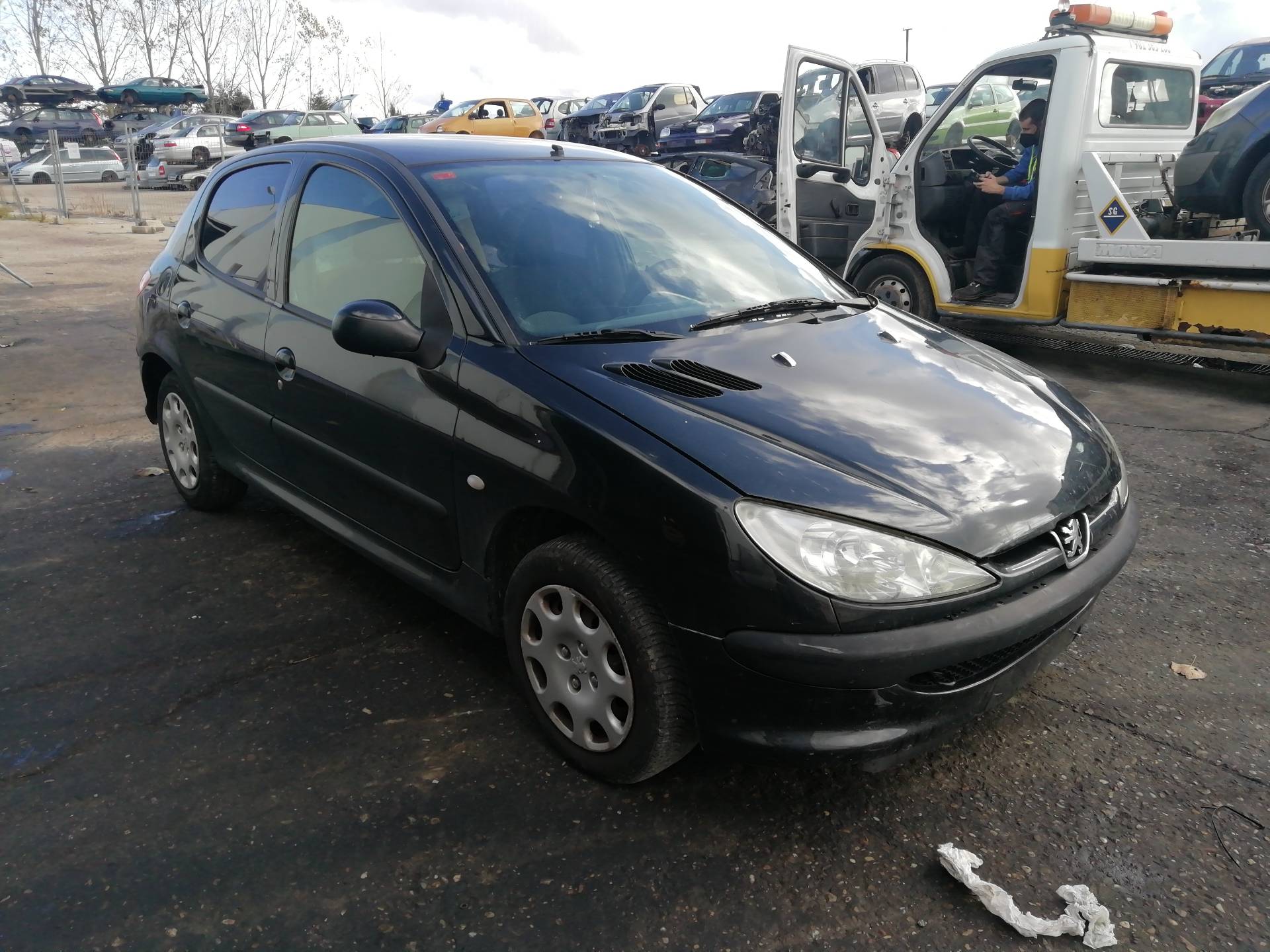 RENAULT 206 1 generation (1998-2009) Ľavé predné svetlomety 9628666880,9628666880,9628666880 20854056