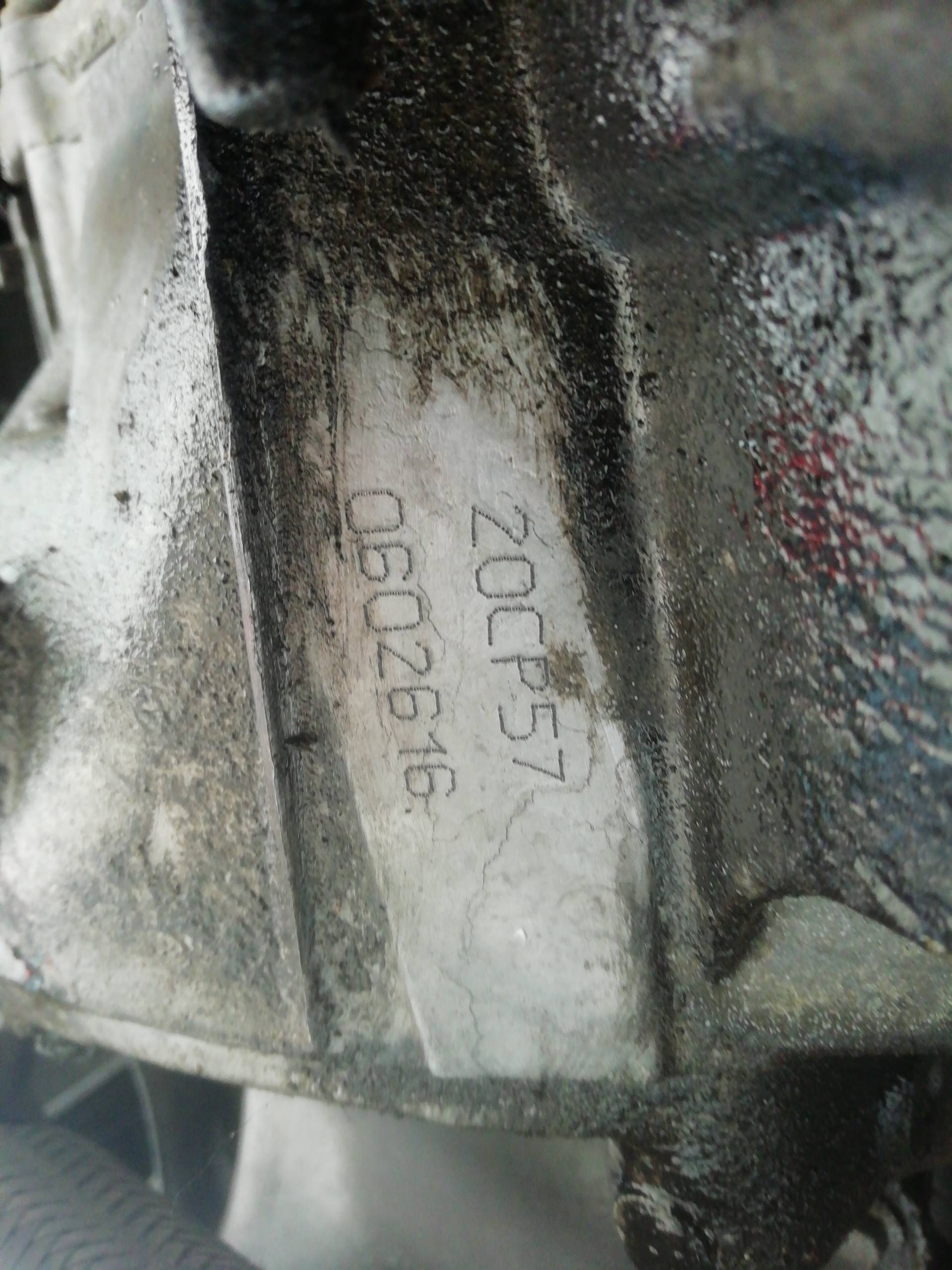 RENAULT 206 1 generation (1998-2009) Коробка передач 20CP57,20CP57,20CP57 19940899