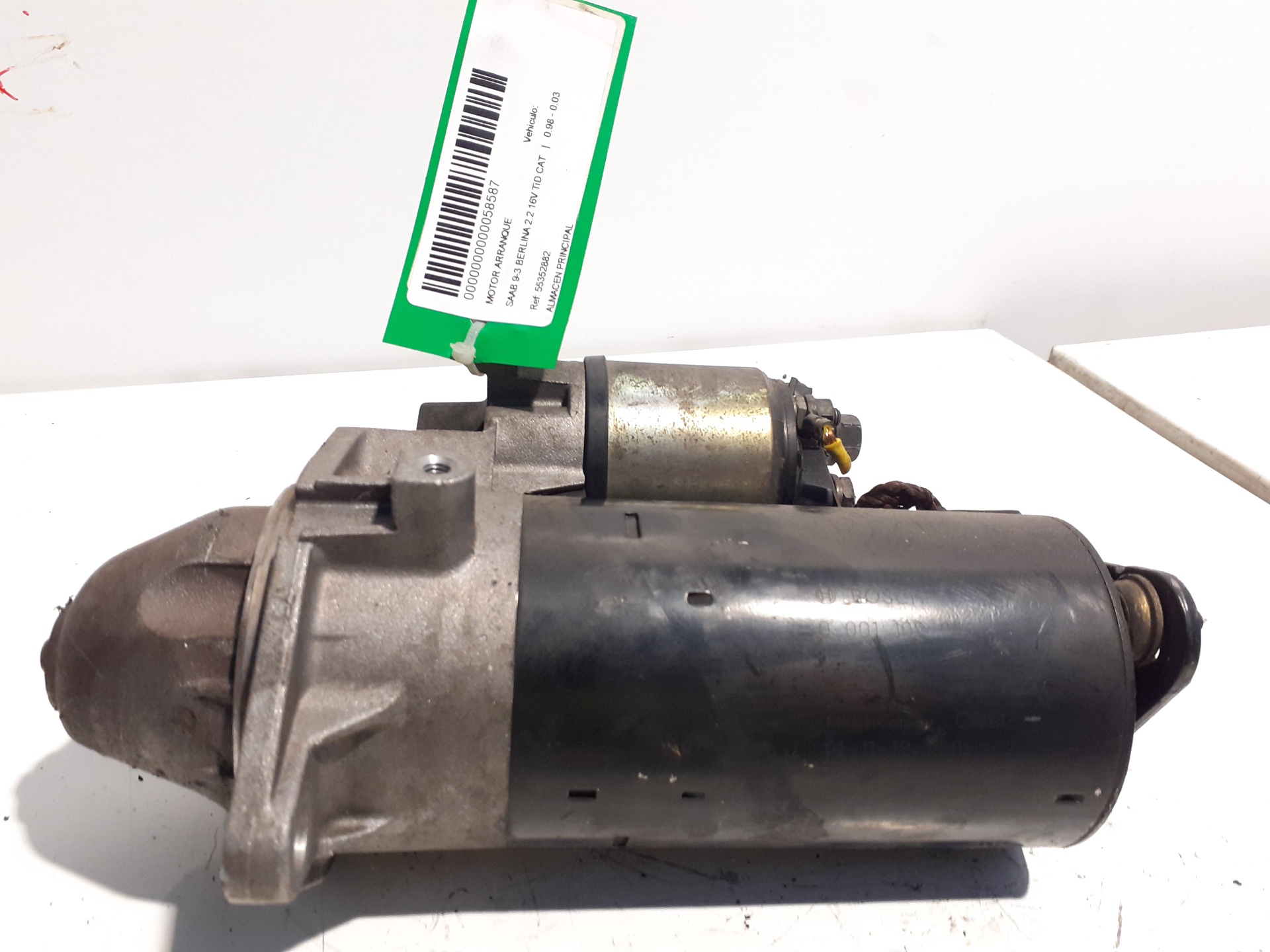 SAAB 93 1 generation (1956-1960) Starter Motor 0001109062, 0001109062, 0001109062 20845414