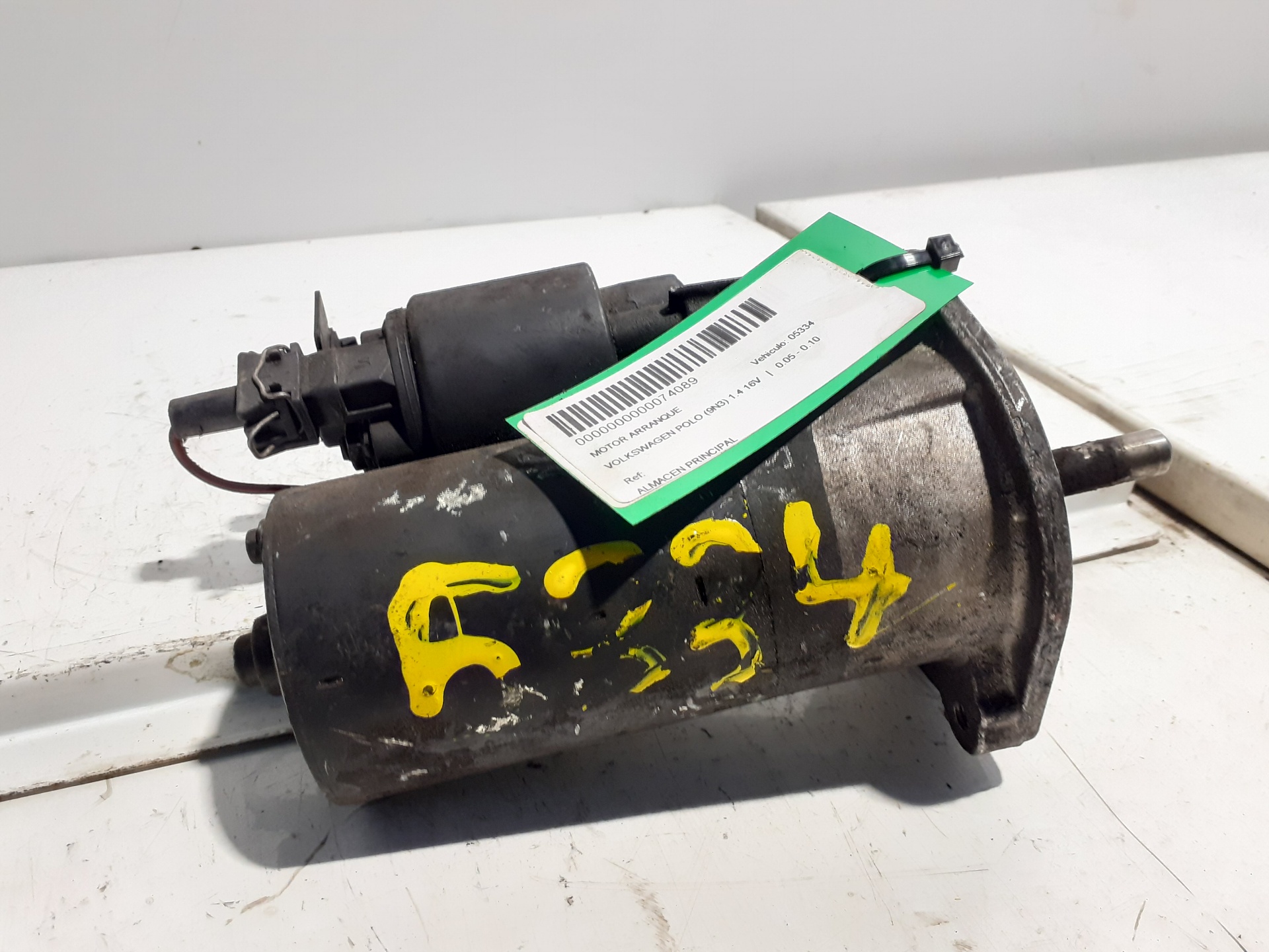 VOLKSWAGEN Polo 4 generation (2001-2009) Starter Motor 0001107025,0001107025 20851014