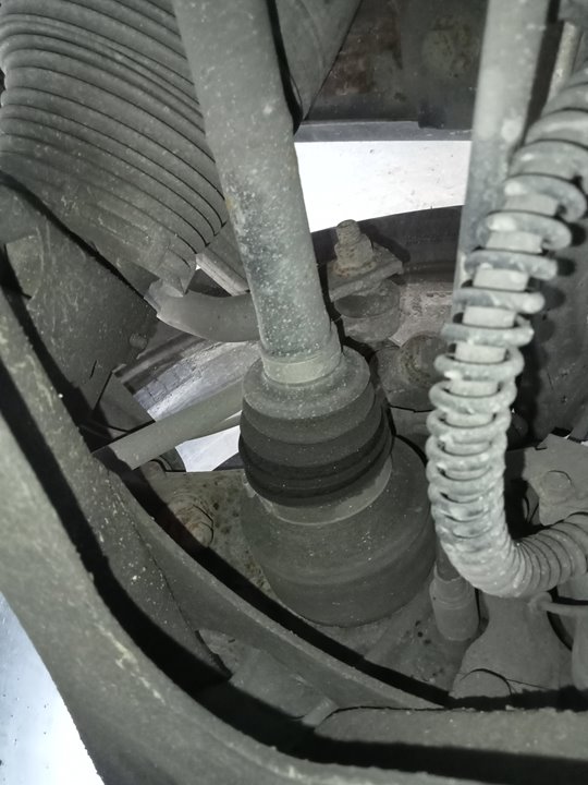 VOLKSWAGEN Touareg 1 generation (2002-2010) Arbre de transmission arrière gauche 23628665