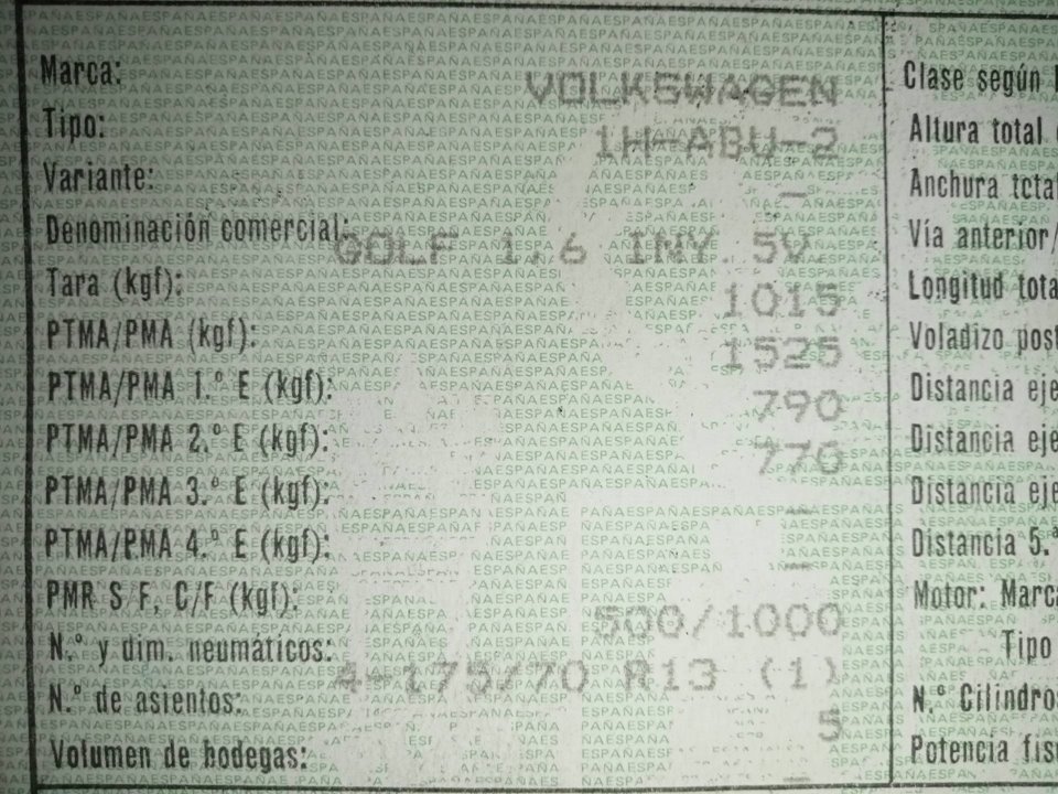 VOLKSWAGEN Golf 3 generation (1991-1998) Priekinės dešinės durys 25041121