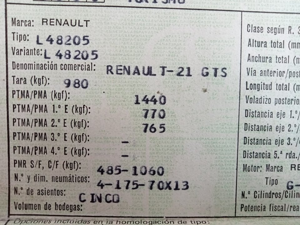 RENAULT 21 1 generation (1986-1995) Сиденье переднее правое 25040538