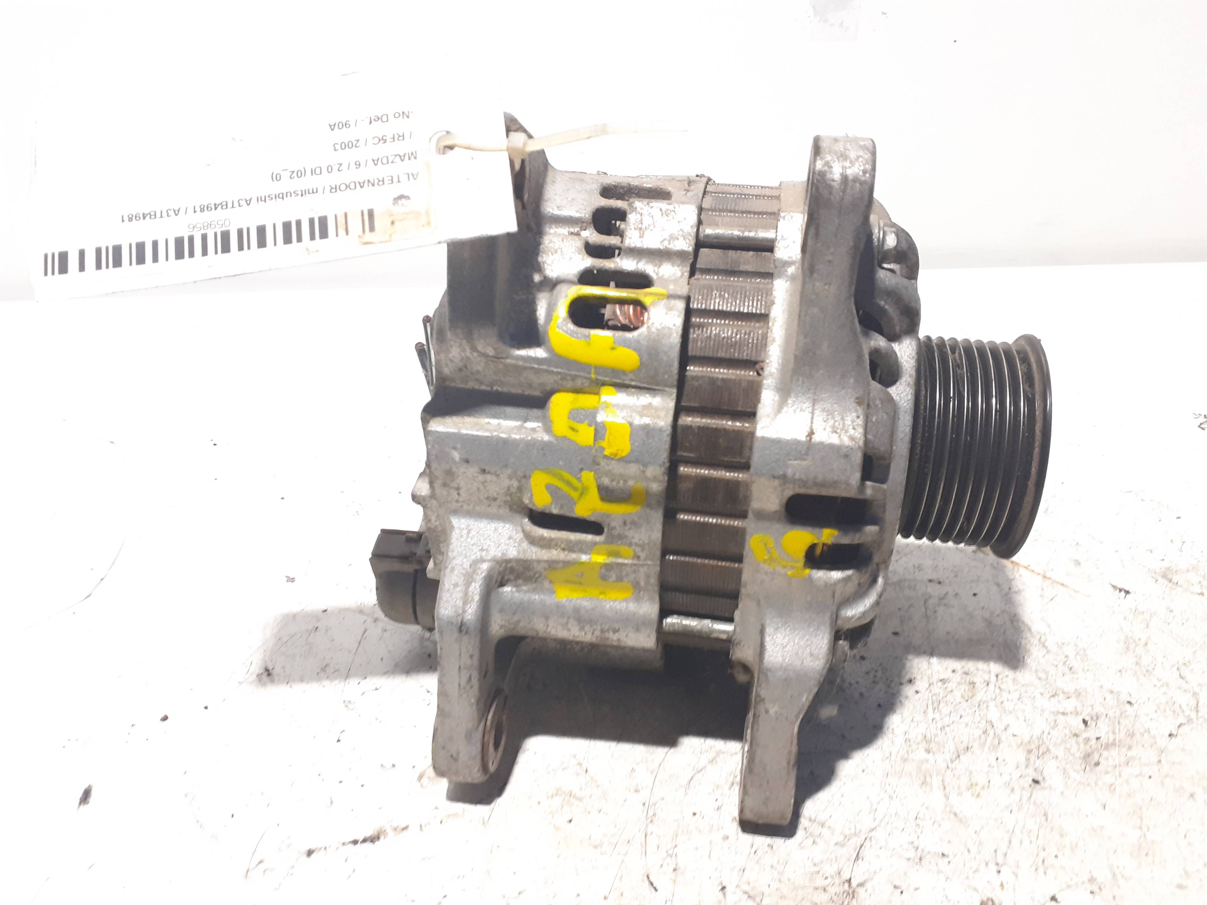 MAZDA 6 GG (2002-2007) Alternator A3TB4981, A3TB4981, A3TB4981 20845931