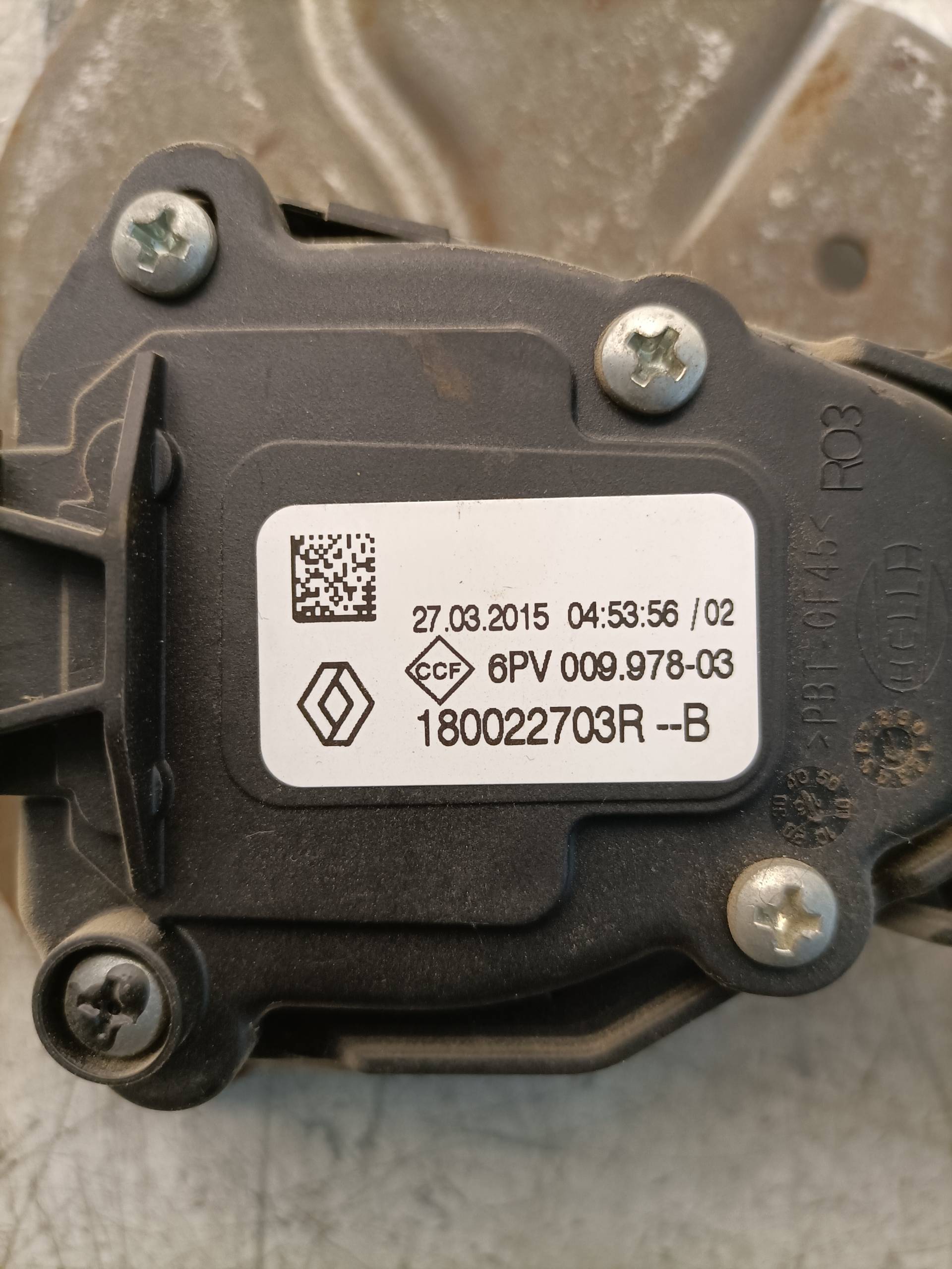 DACIA Sandero 2 generation (2013-2020) Педаль газа 180022703R,180022703R 21096456