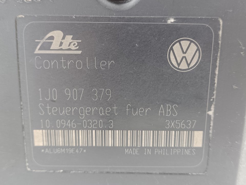 AUDI A3 8L (1996-2003) ABS Pump 1J0907379 25041158