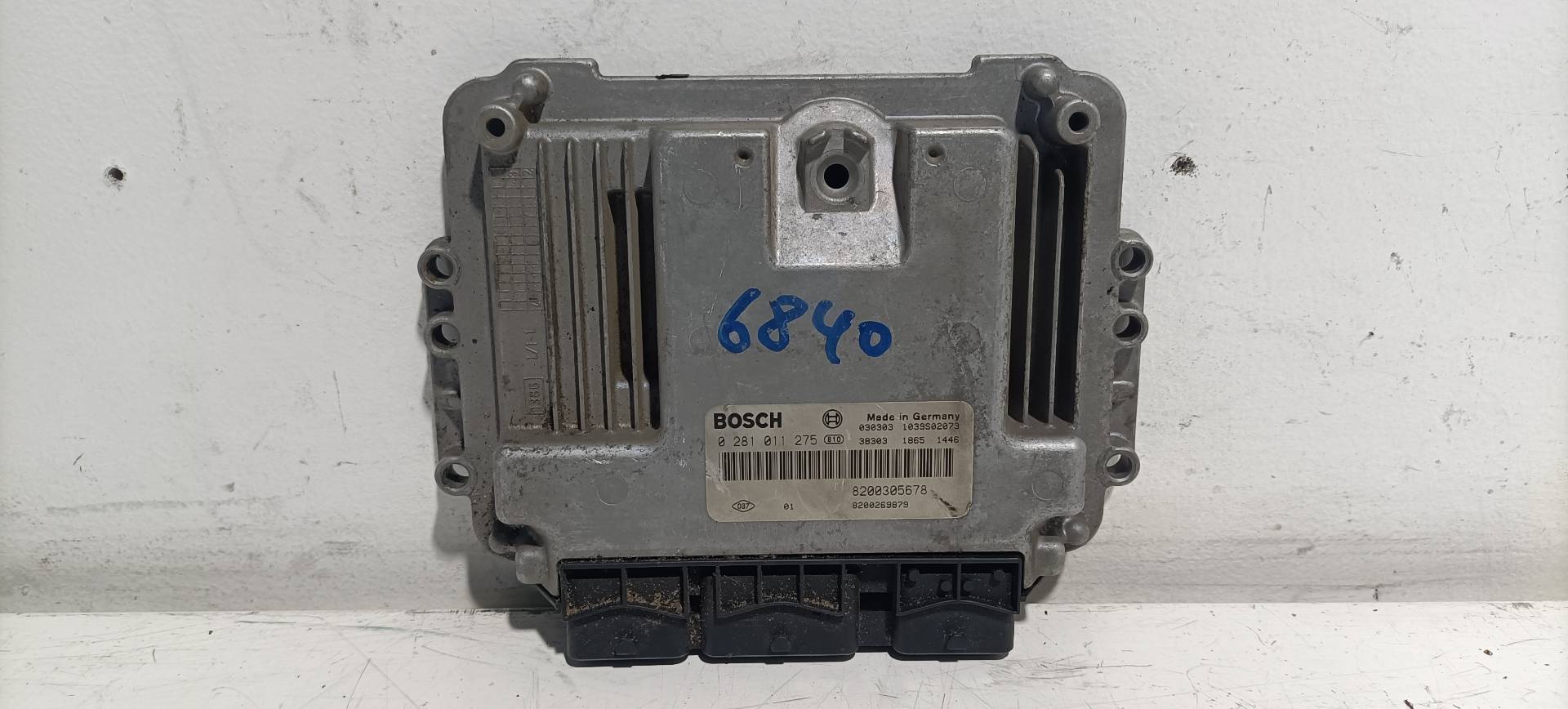 AUDI Megane 2 generation (2002-2012) Engine Control Unit ECU 02810112758200305678,02810112758200305678,02810112758200305678 20864335