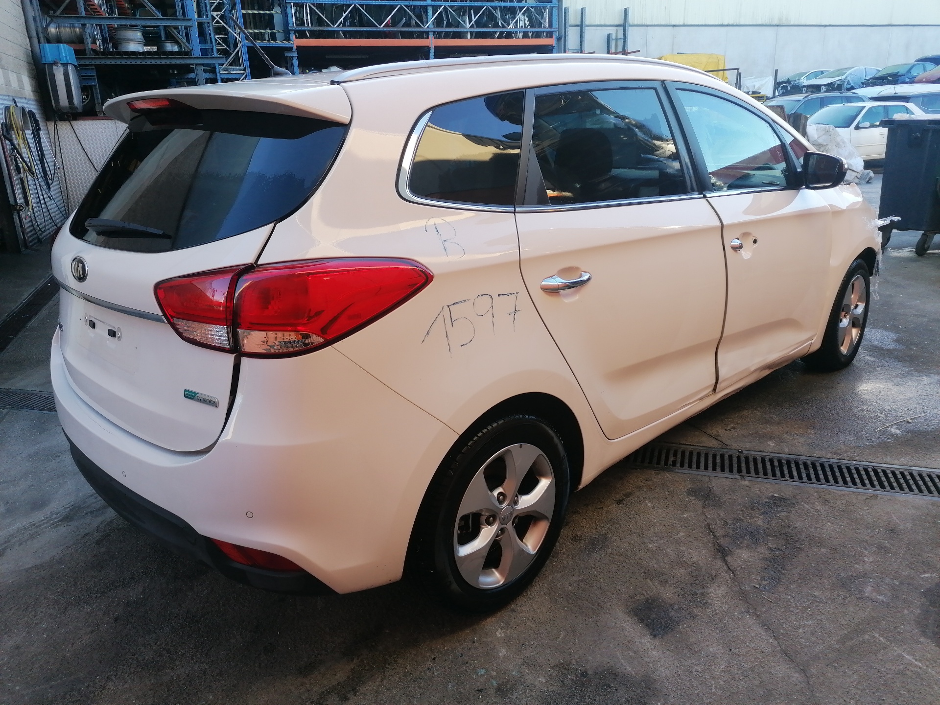 KIA Carens 3 generation (RP) (2013-2019) Rear Right Door 77004A4000 20612932