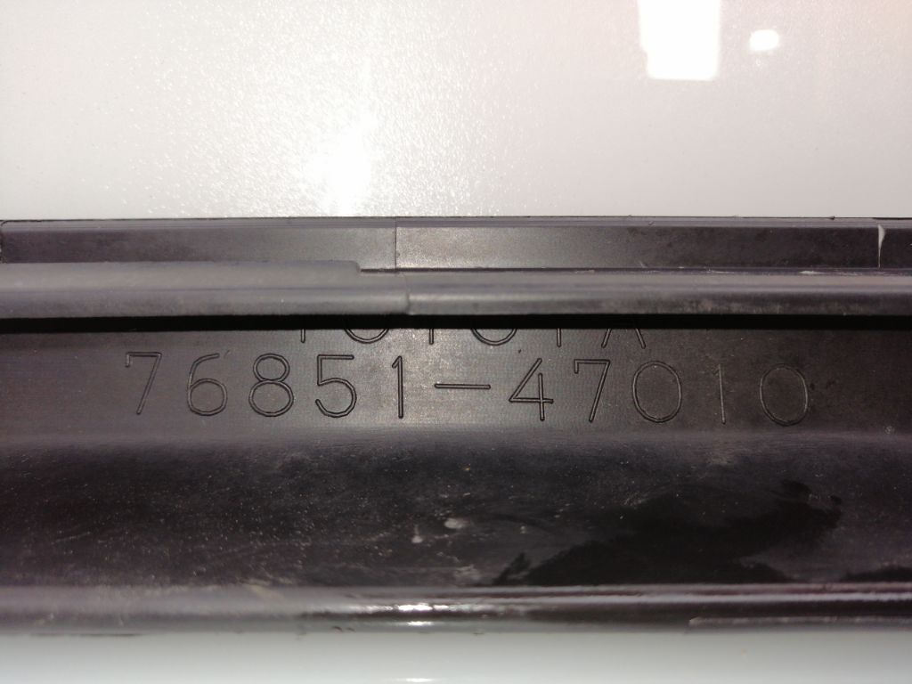 TOYOTA Prius 2 generation (XW20) (2003-2011) Front Bumper Lip 7685147010 19024269