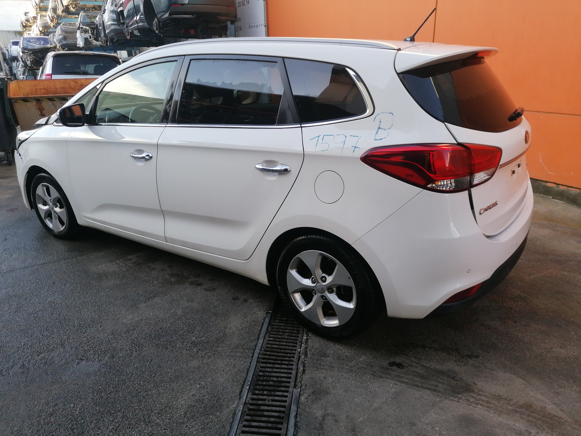 KIA Carens 3 generation (RP) (2013-2019) Rear Right Door 77004A4000 20612932