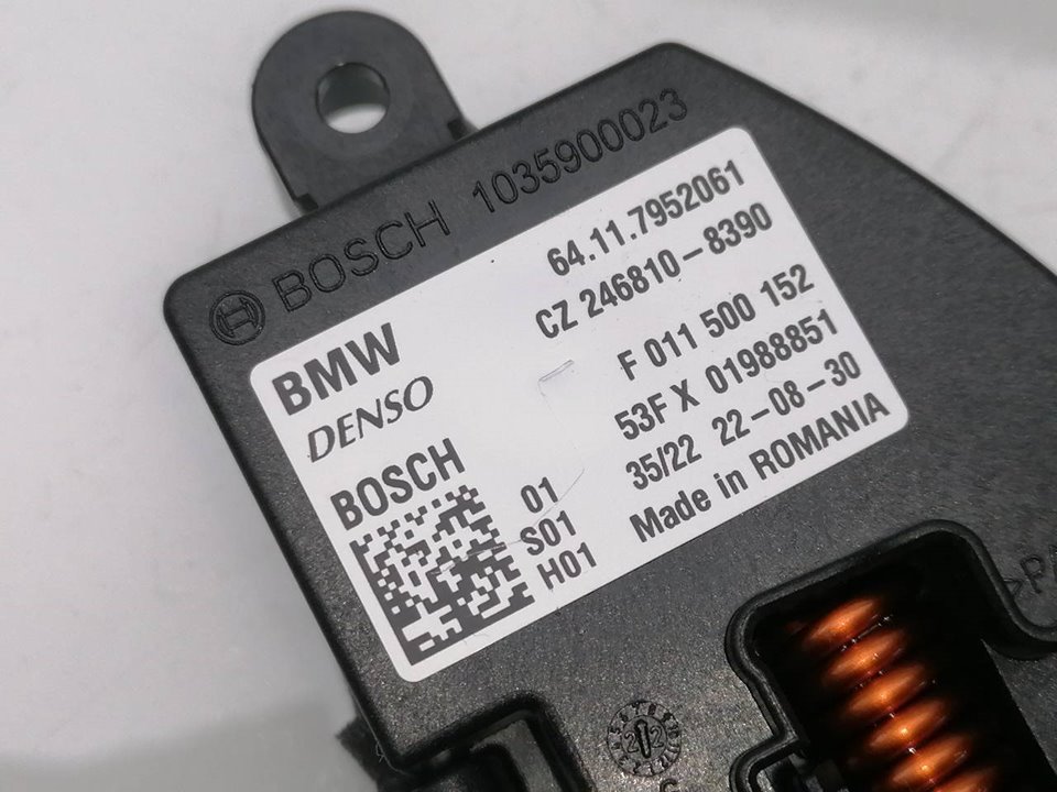 BMW 1 Series F40 (2019-2024) Interior Heater Resistor 64117952061, F011500152 25069111