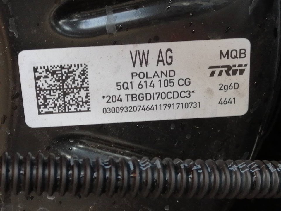 AUDI Q2 1 generation (2016-2024) Brake Servo Booster 5Q1614105CG 22619167