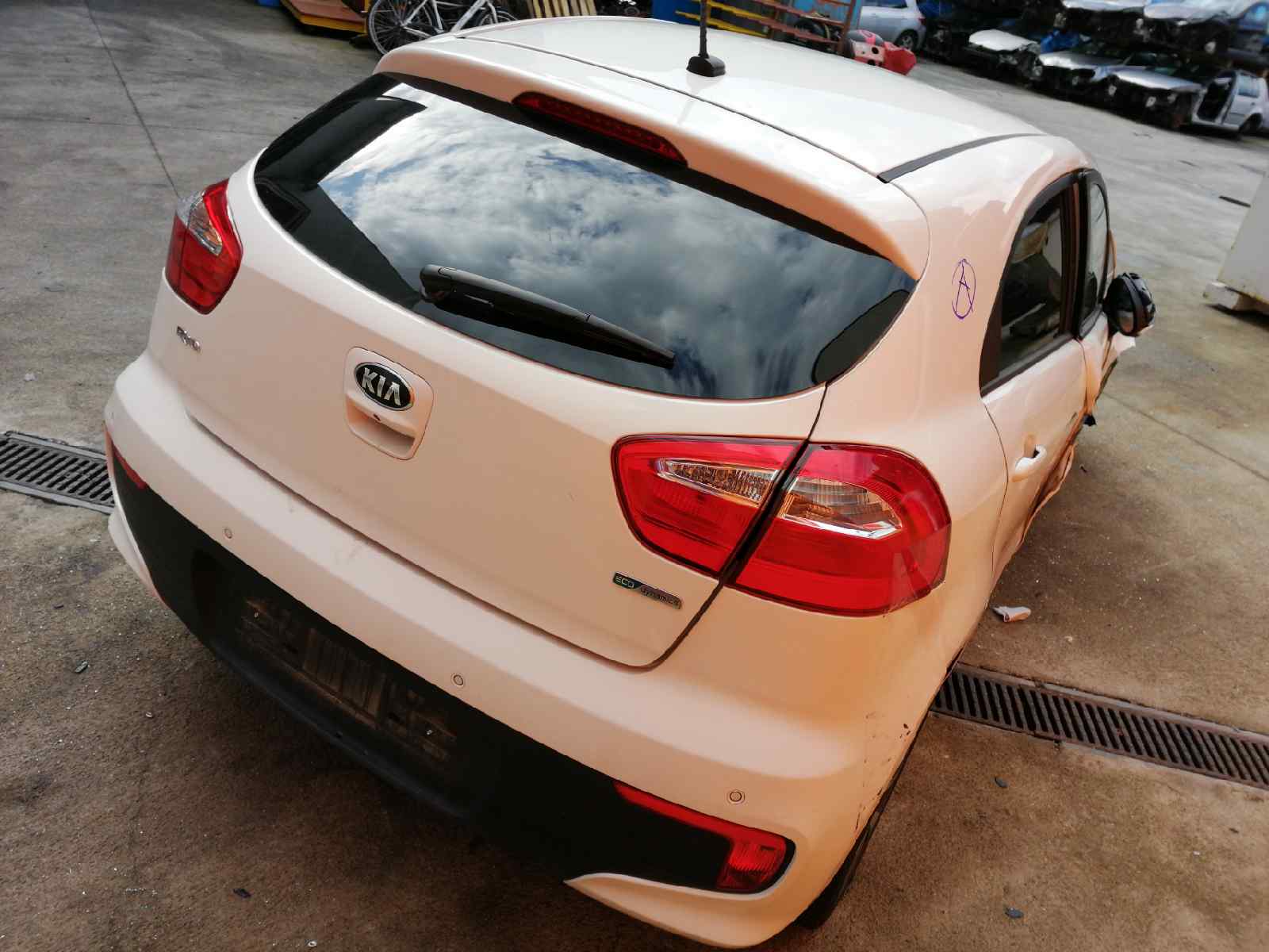 KIA Rio 3 generation (2011-2017) Подушка безопасности потолка левая 850101W000 19034904