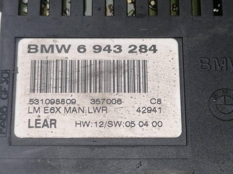 BMW 5 Series E60/E61 (2003-2010) Other Control Units 6943284 25069398