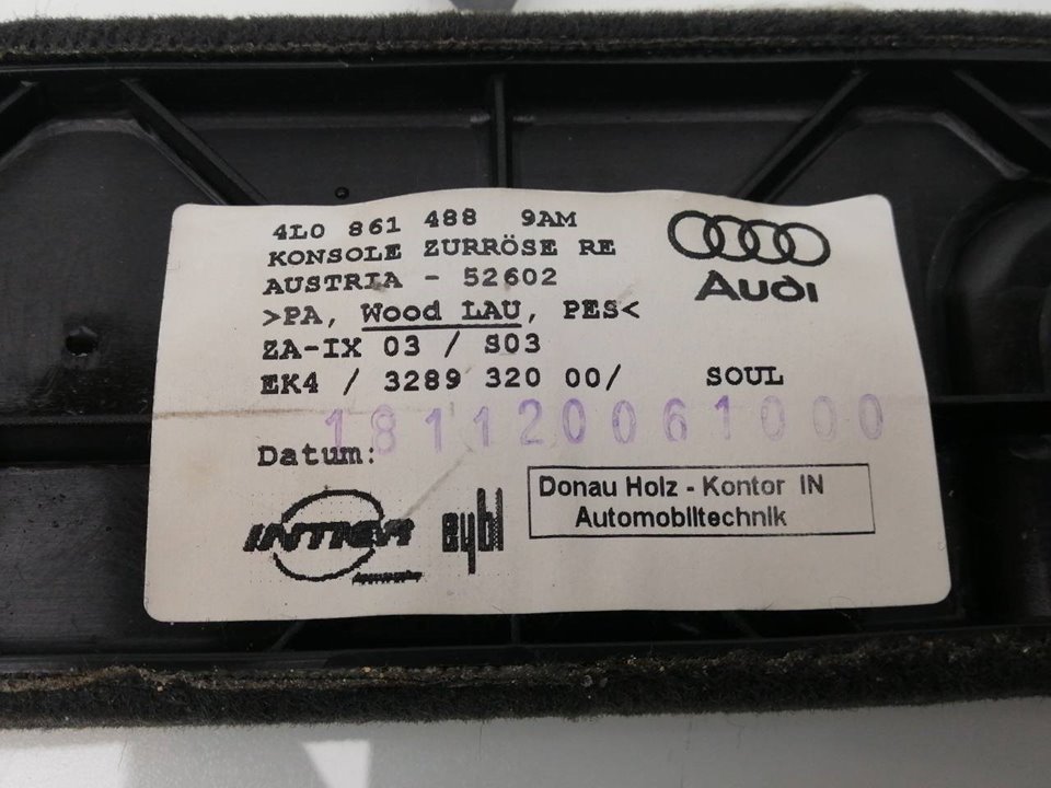 AUDI Q7 4L (2005-2015) Другие внутренние детали 4L0861487 25069591