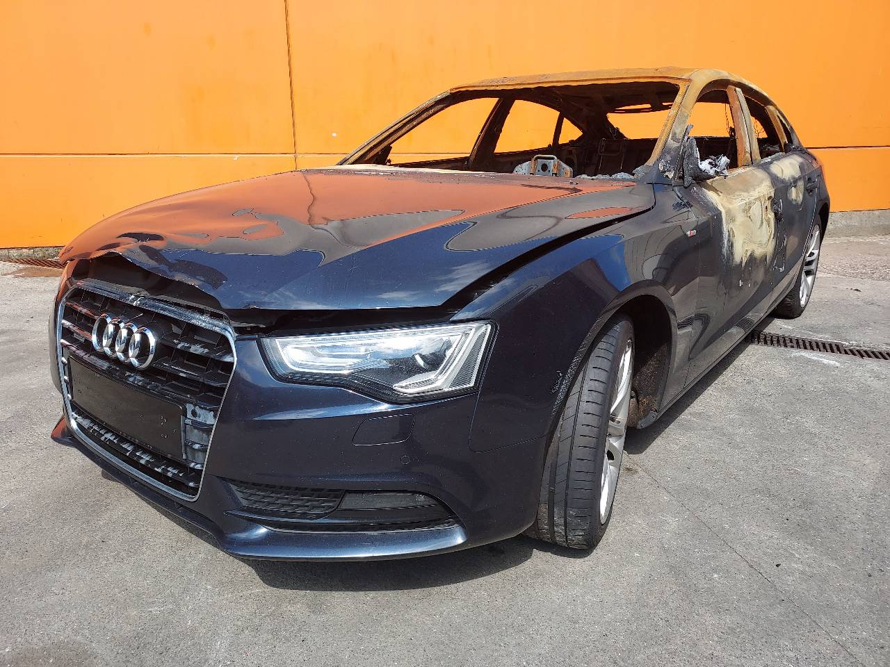 AUDI A5 Sportback 8T (2009-2011) Bakre antirullebøyle 8K0511305AD 19227747