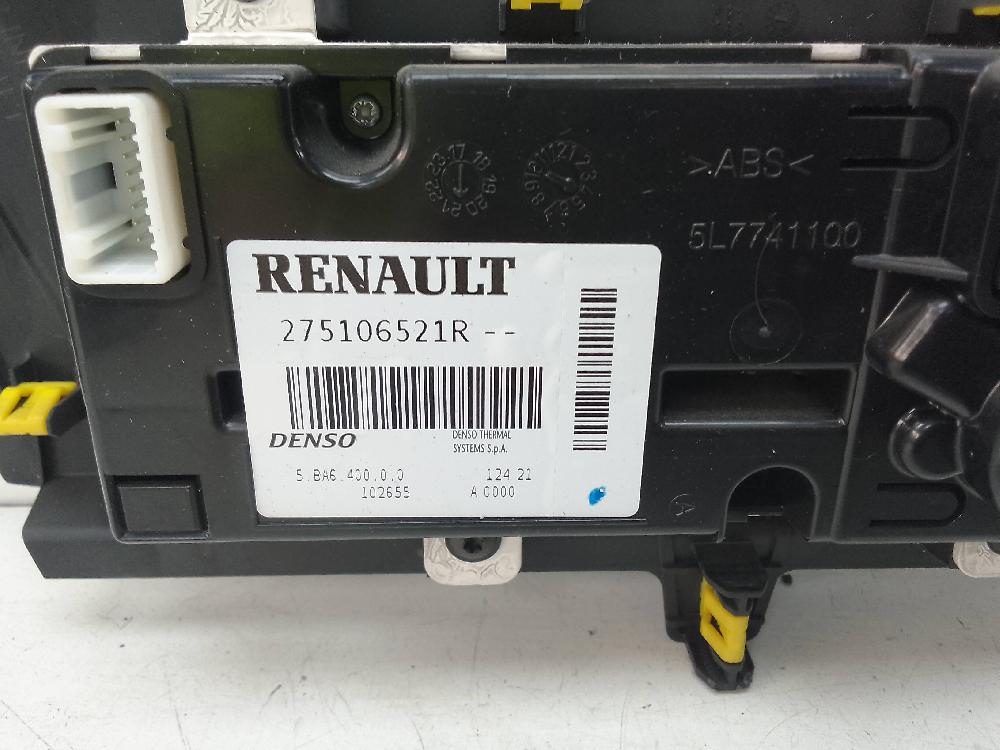 RENAULT Master 3 generation (2010-2023) Klimakontrolenhed 275106521R 26585580