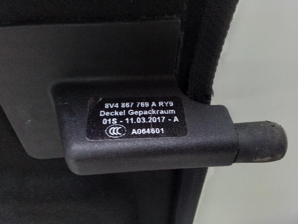 AUDI A3 8V (2012-2020) Полка багажника задняя 8V4867769A 24404230