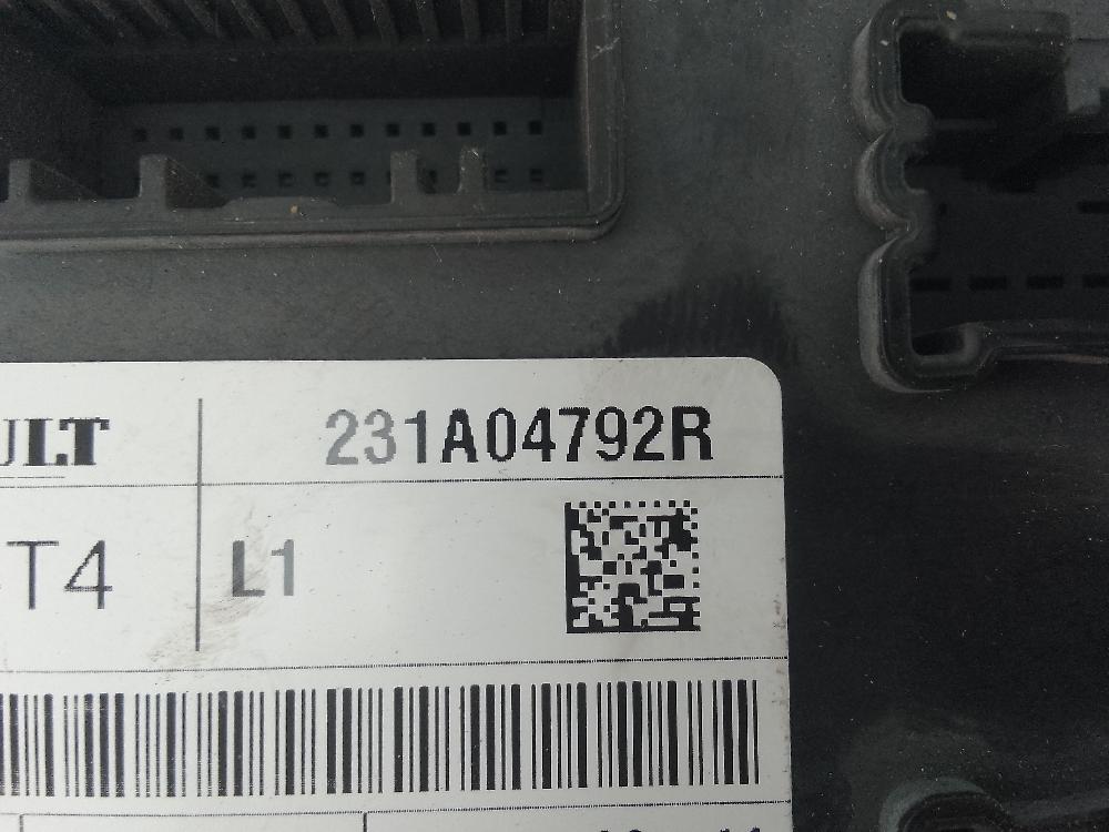 RENAULT Clio 4 generation (2012-2020) Egyéb vezérlőegységek 231A04792R 25316844