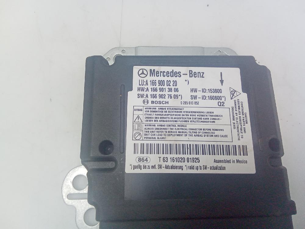MERCEDES-BENZ M-Class W166 (2011-2015) SRS kontrolenhed A1669000220 24452464