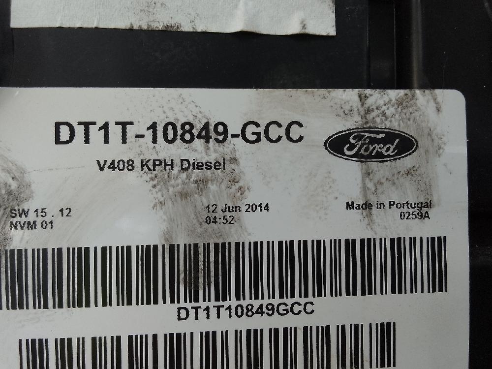 FORD Tourneo Connect 2 generation (2013-2022) Hastighetsmätare DT1T10849GCC 26959654